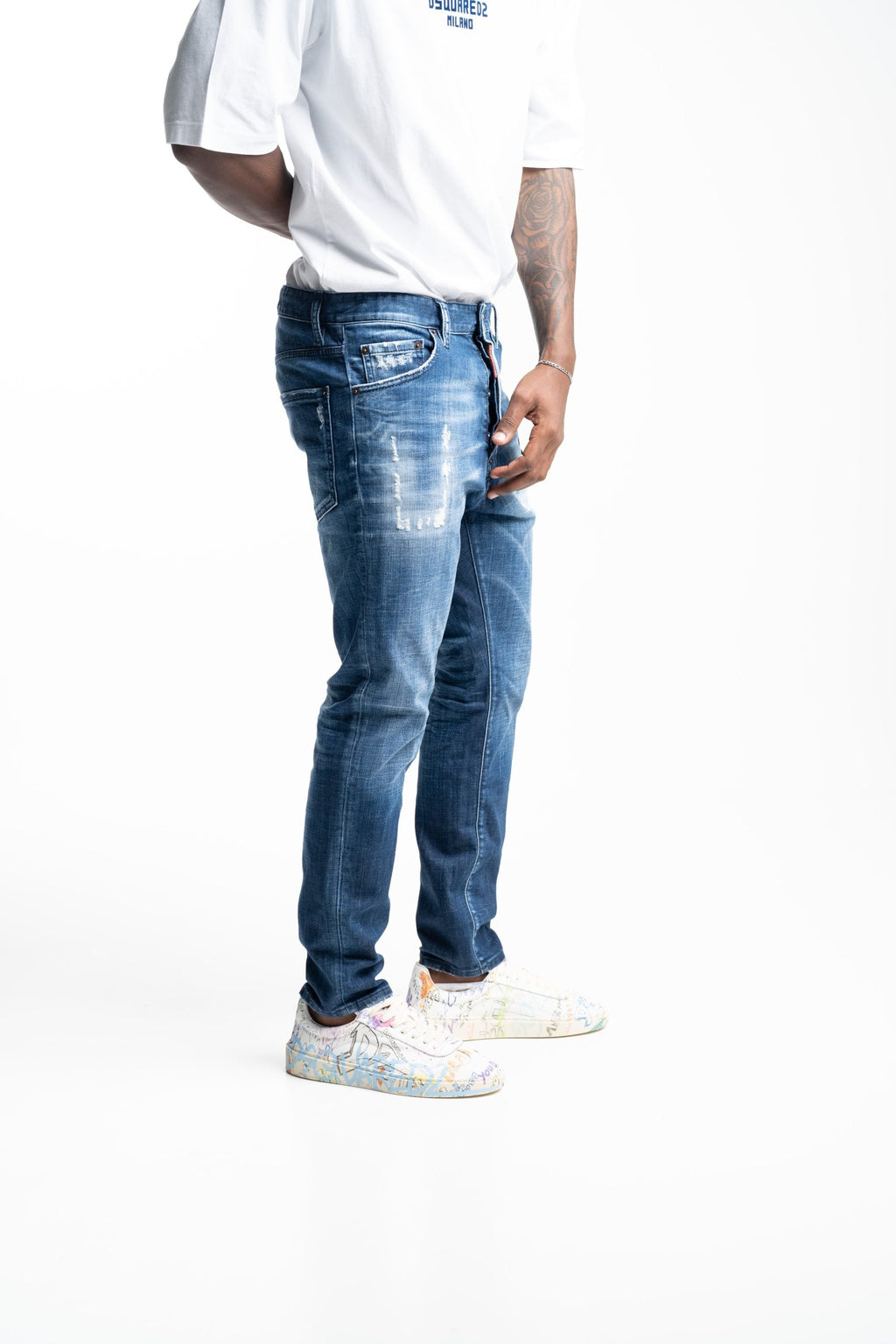 Dsquared2 Men's Pants 5 Pockets | S74LB1722-D30010-470