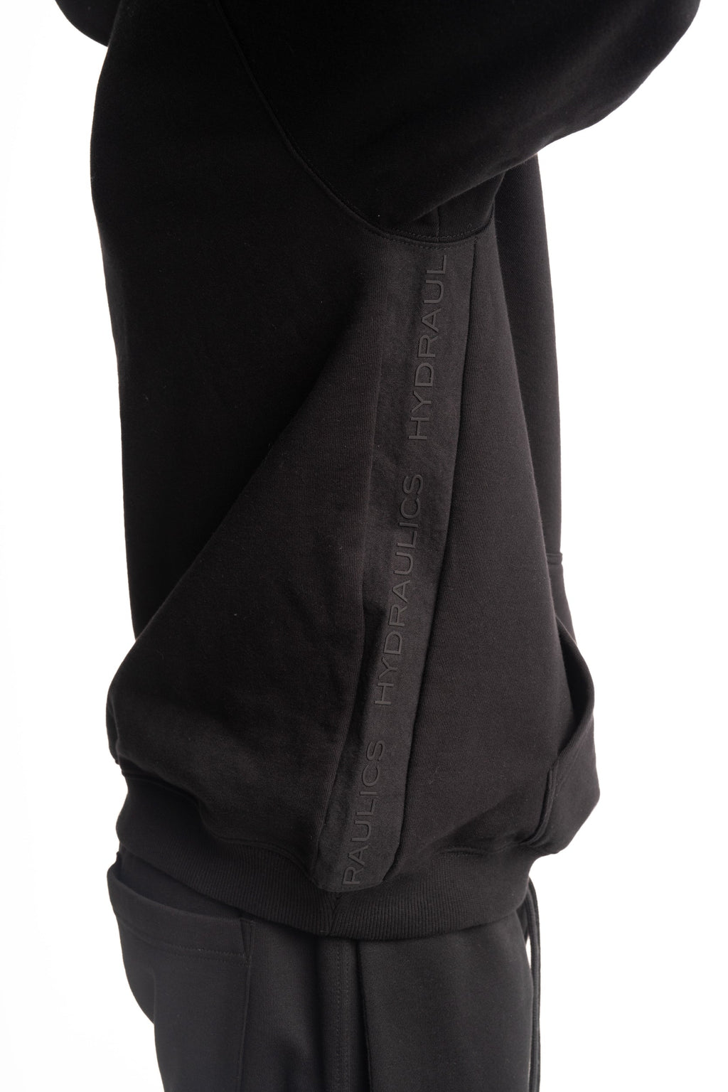 Hydraulics Side Panel Hoodie Black |