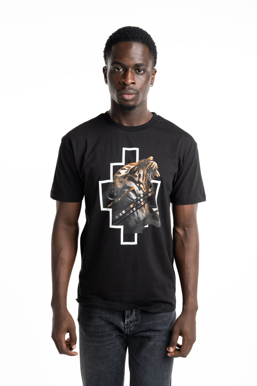 County Of Milan Men's T Shirt Black | S6CMMATH050-110