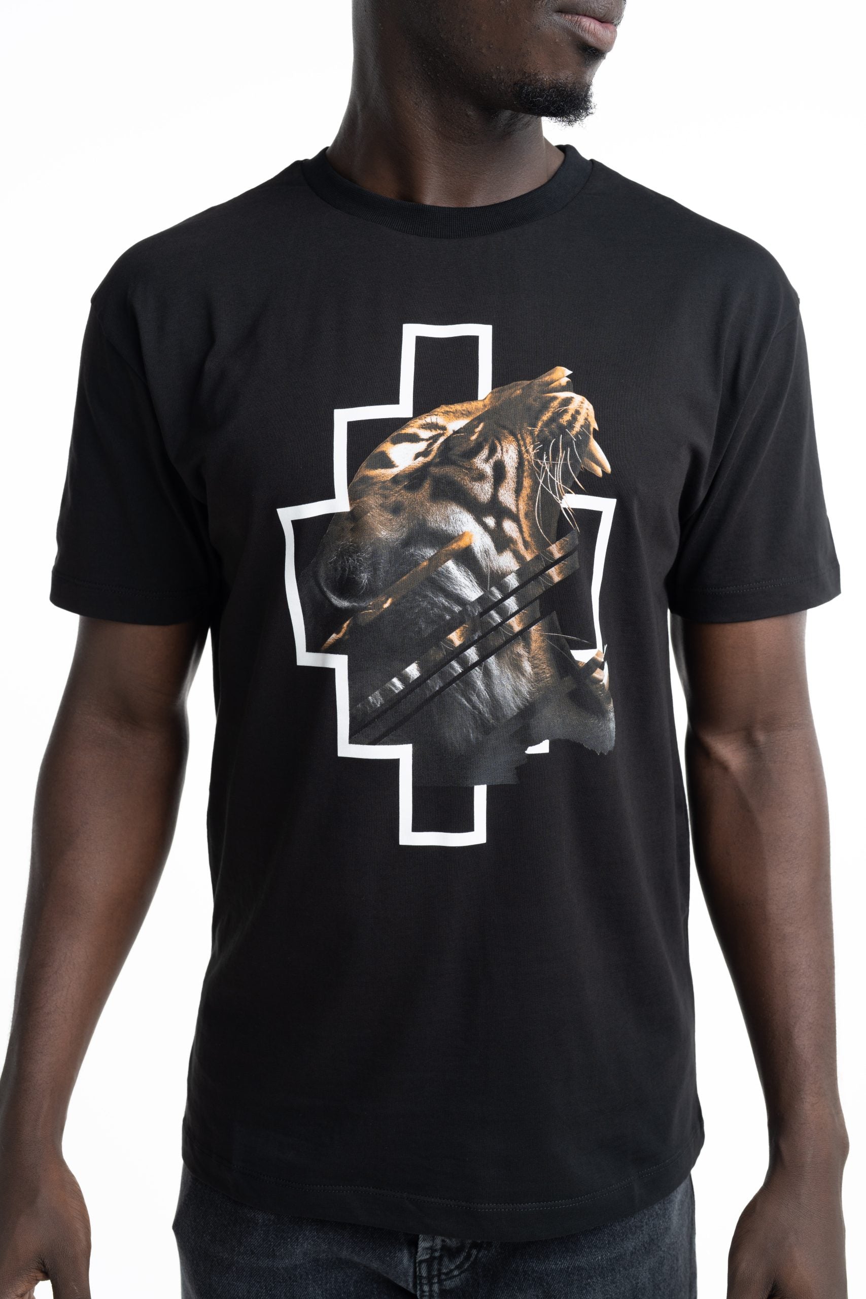 County Of Milan Men's T Shirt Black | S6CMMATH050-110