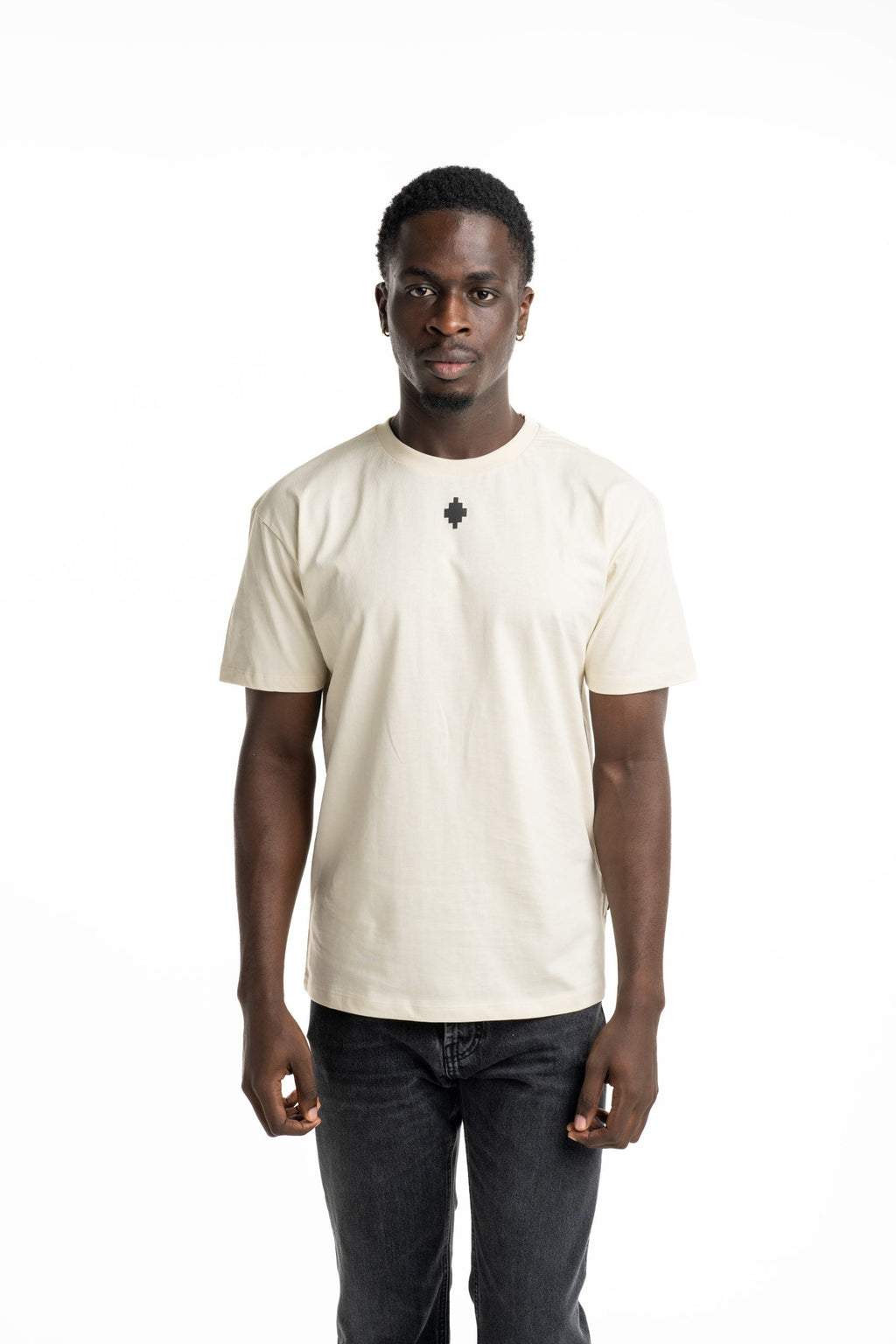 County Of Milan Men's T Shirt Coconut | S6CMMATH096-412