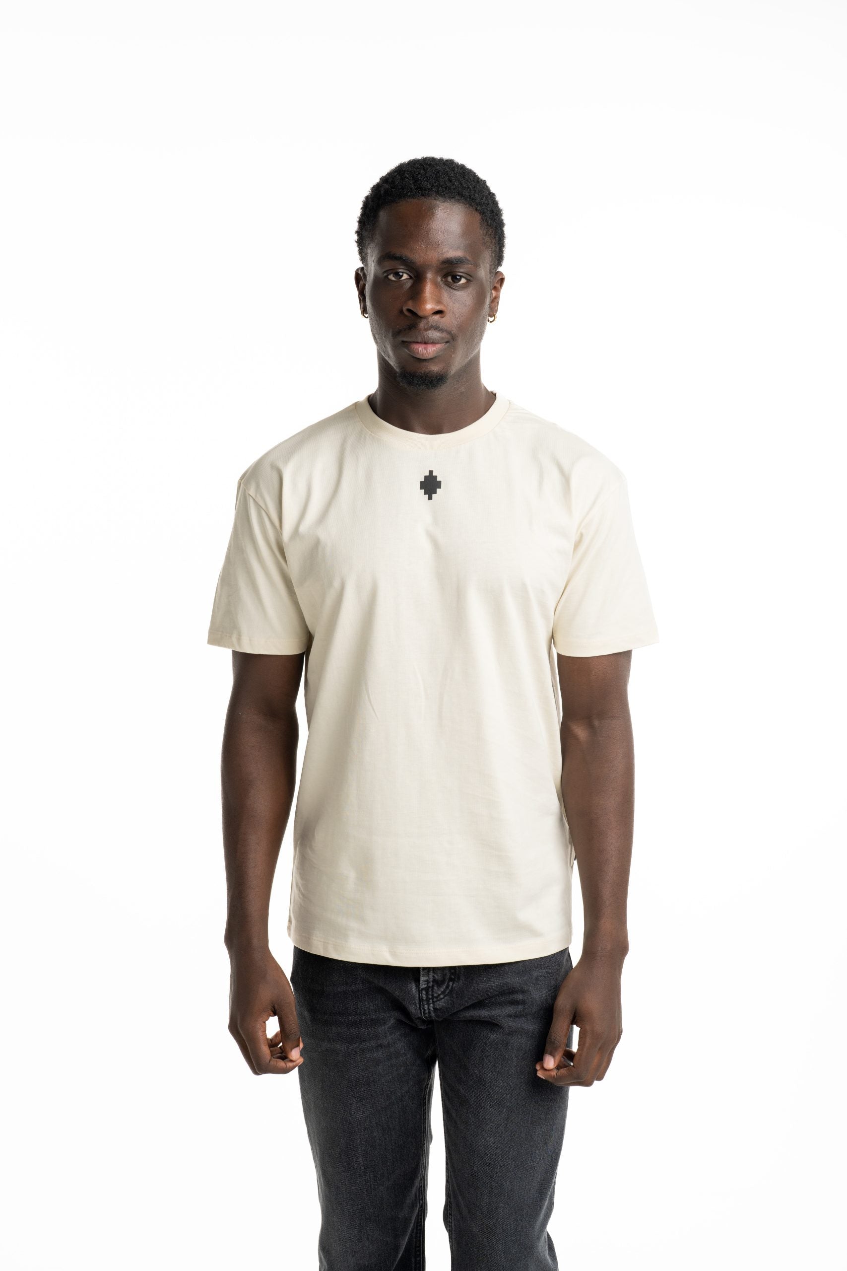County Of Milan Men's T Shirt Coconut | S6CMMATH096-412