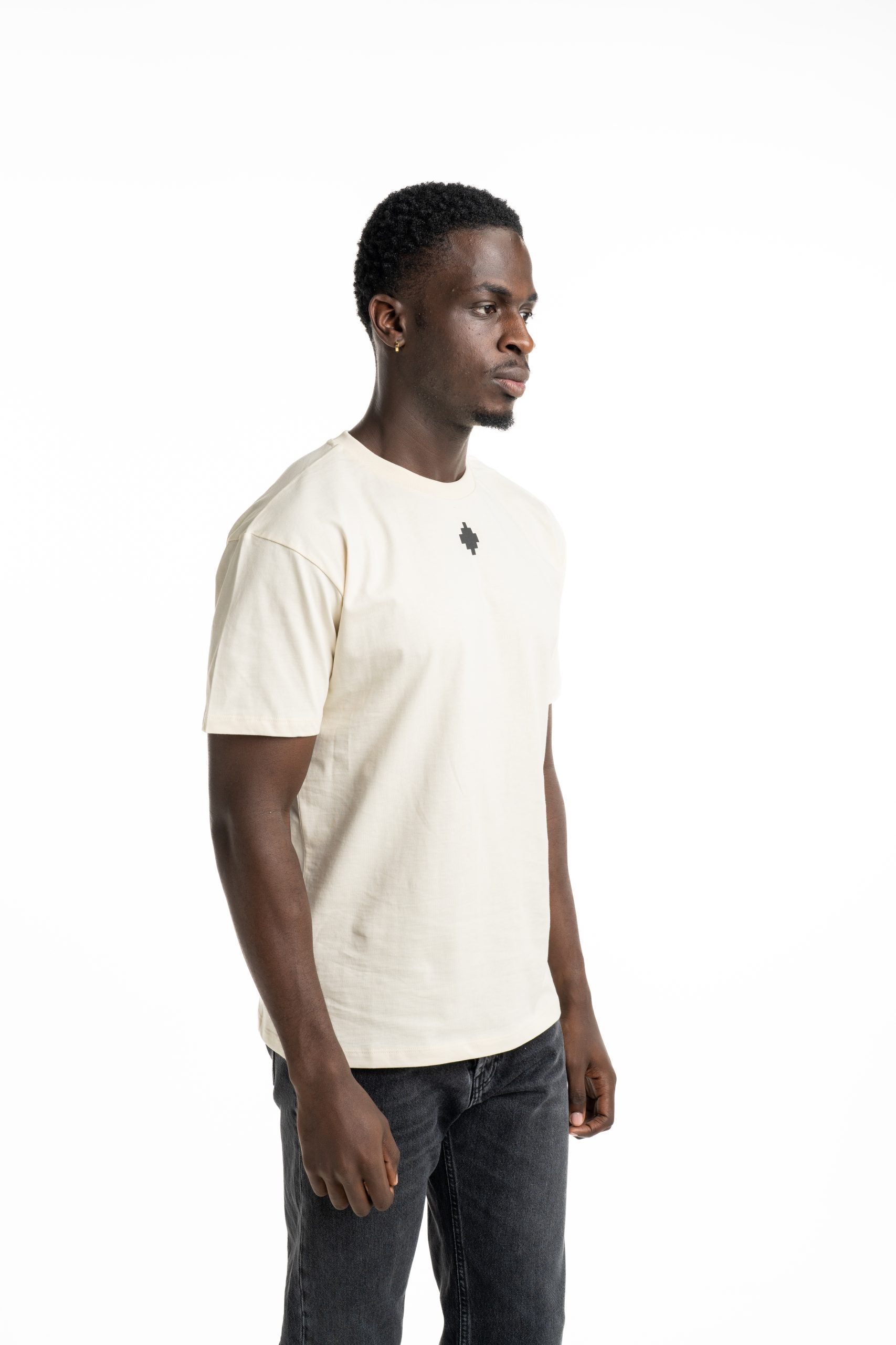 County Of Milan Men's T Shirt Coconut | S6CMMATH096-412