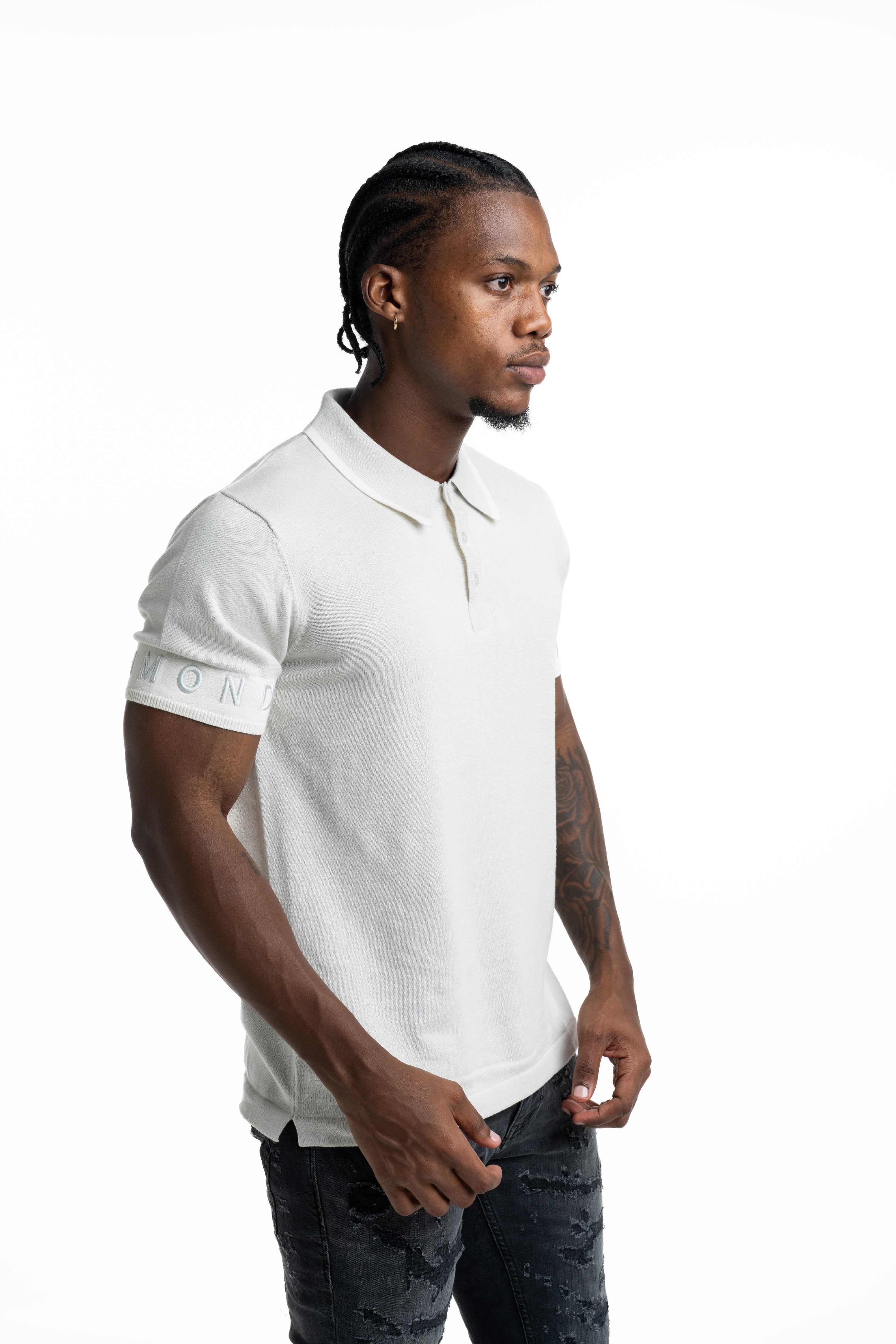 John Richmond Men's Haddik Polo | UMP26007POIR-Grey Digital