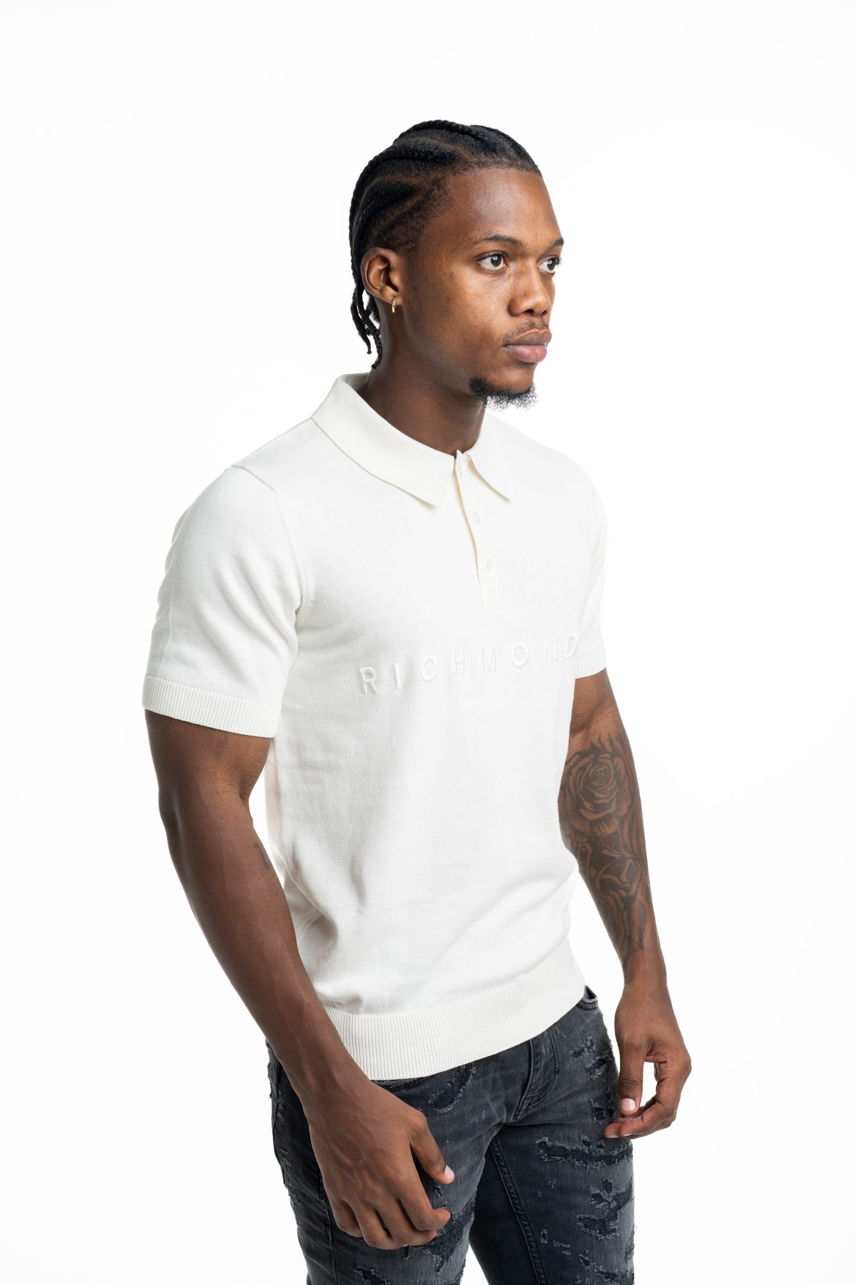John Richmond Men's Sehudi Polo | UMP26056POIR-Off White