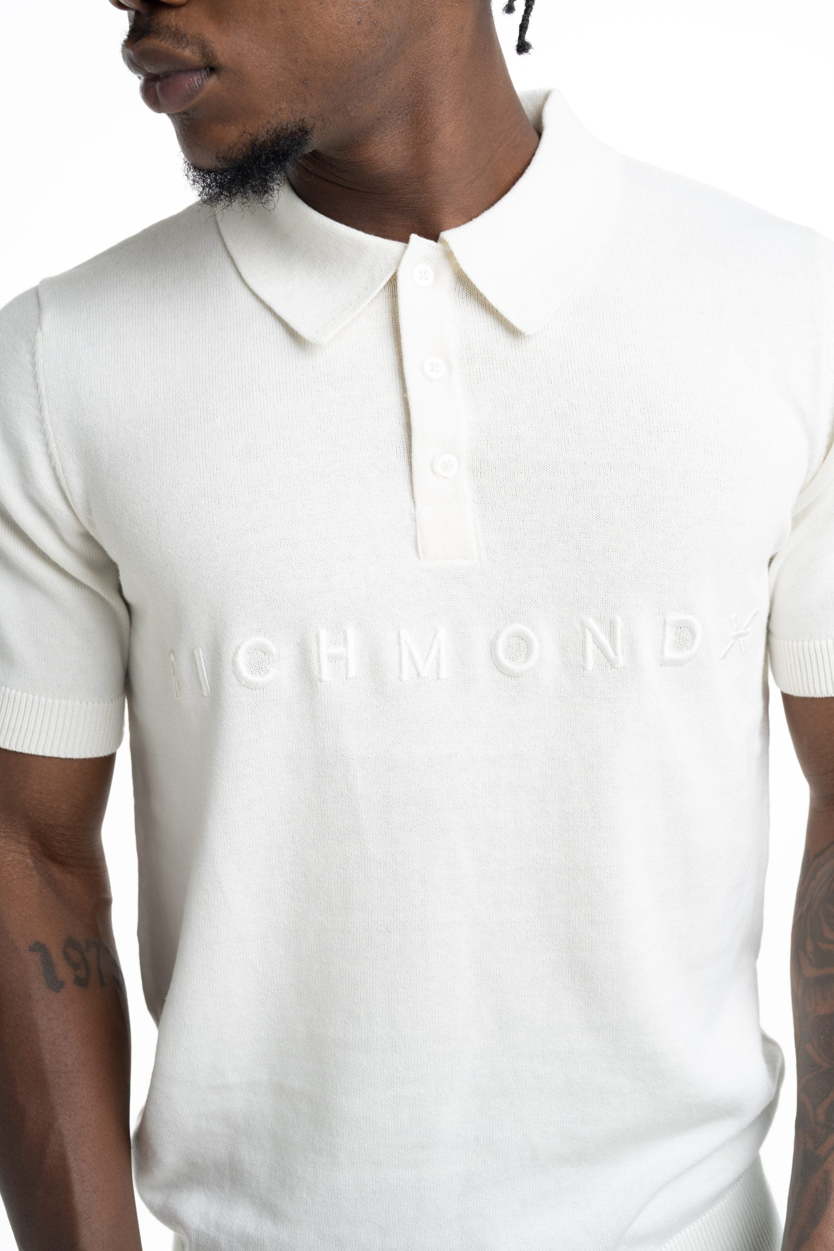 John Richmond Men's Sehudi Polo | UMP26056POIR-Off White