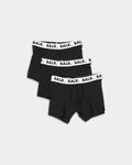 (Core) BALR Men's Classic Underwear 3 Pack | B1442.1017-Jet Black