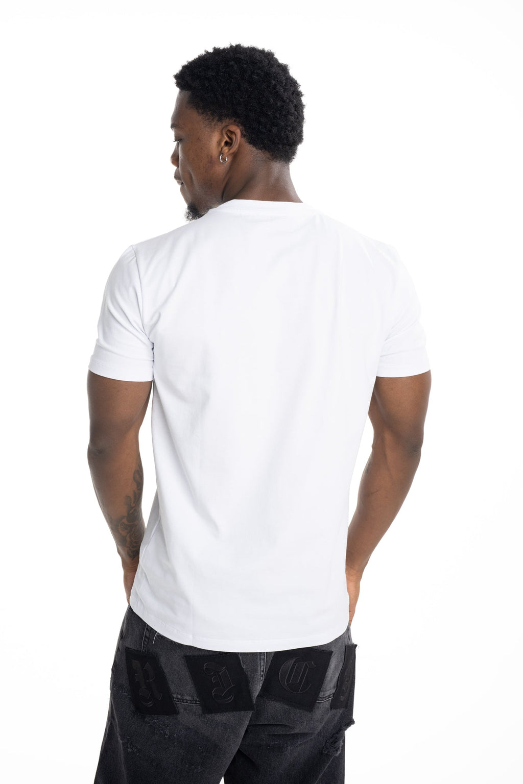 John Richmond Mens T Shirt Pillai (Regular) | RMP26299TSM9-White