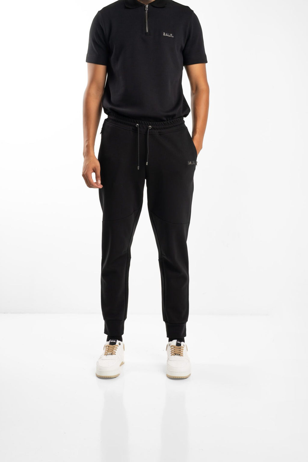 (Core) BALR Men's Q Series Regular Fit Jogger| B1411.1106-Jet Black