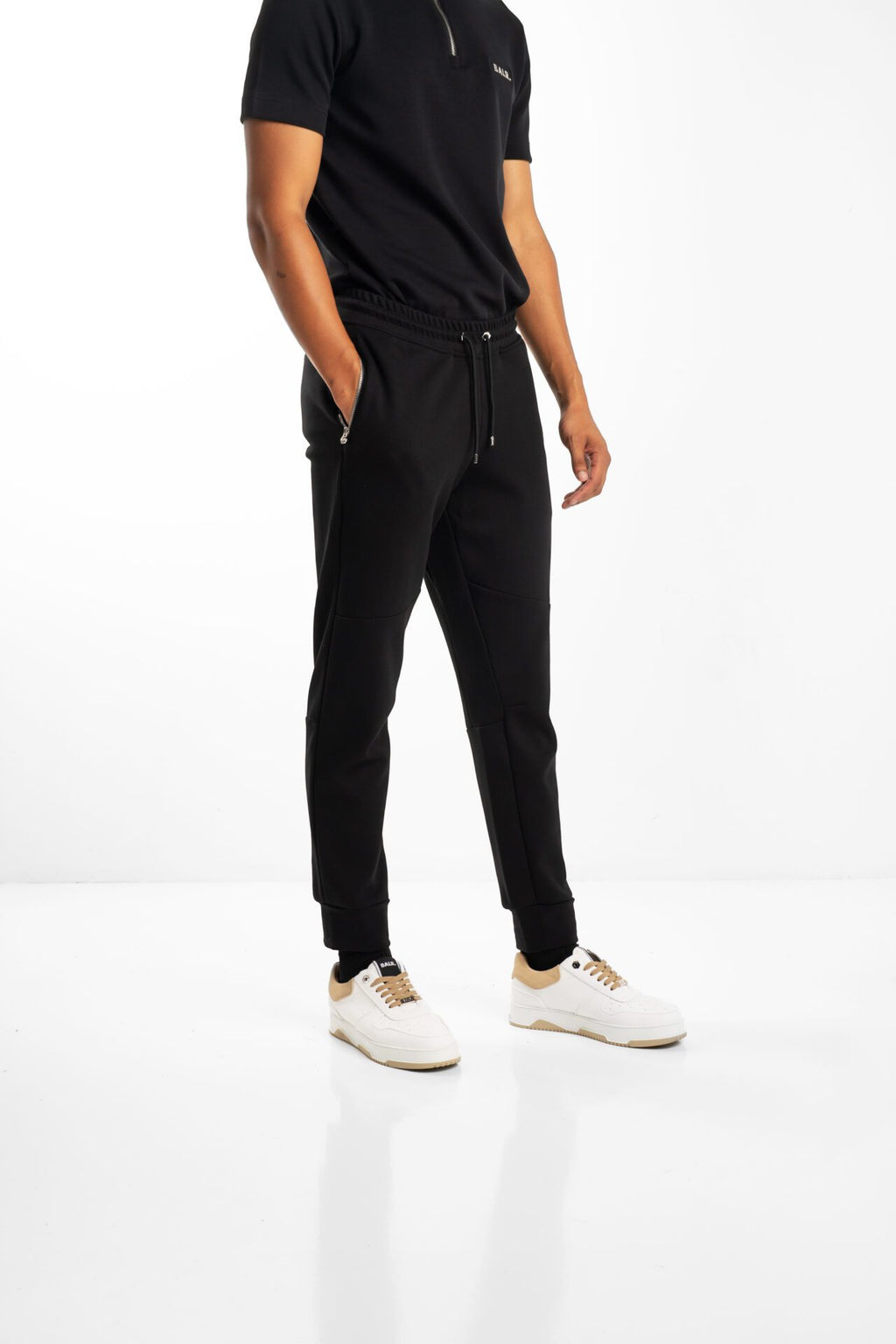 (Core) BALR Men's Q Series Regular Fit Jogger| B1411.1106-Jet Black