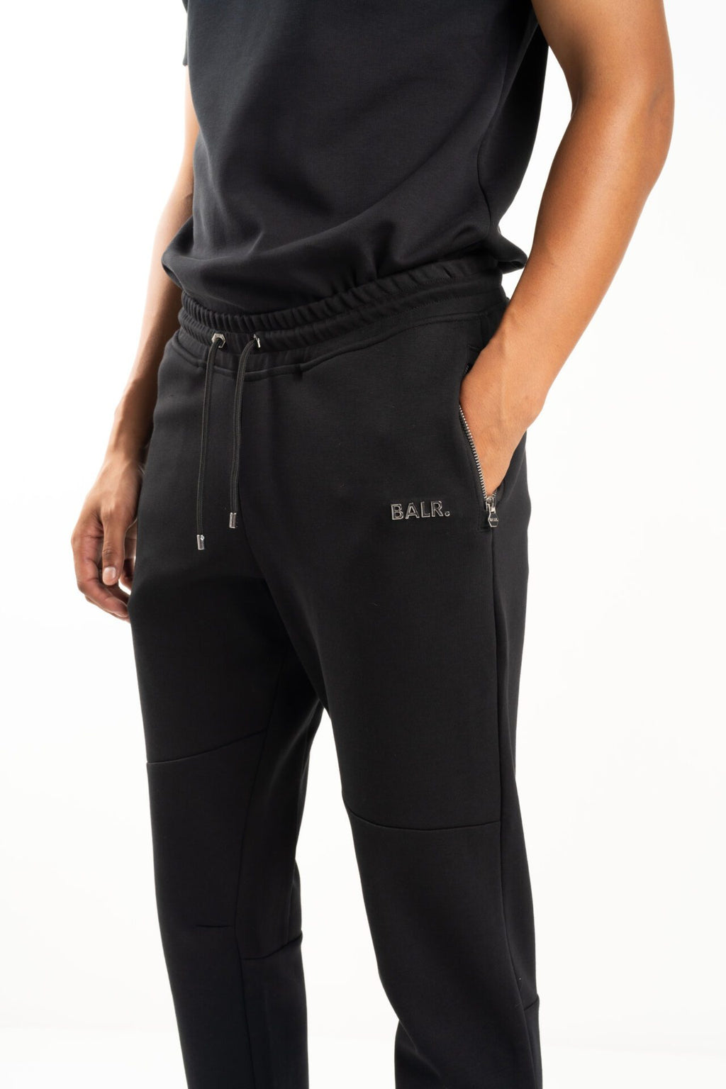 (Core) BALR Men's Q Series Regular Fit Jogger| B1411.1106-Jet Black