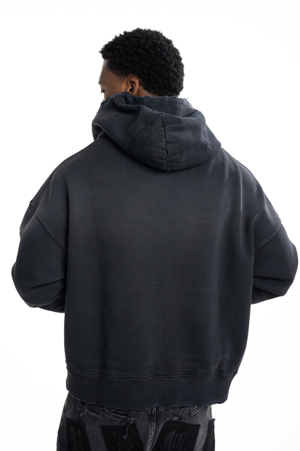 John Richmond Mens Sweatshirt Mogra (Over) | RMP26082FEM9-Black