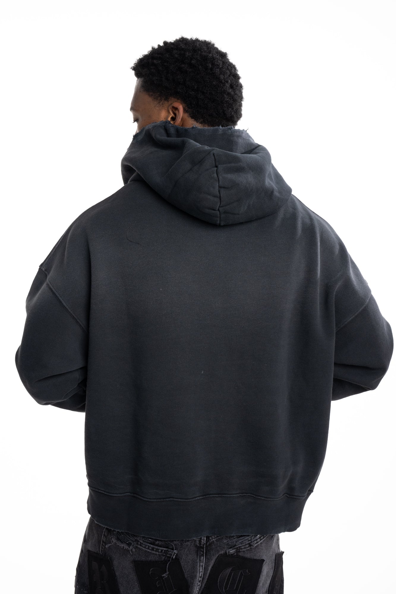 John Richmond Mens Sweatshirt Mogra (Over) | RMP26082FEM9-Black