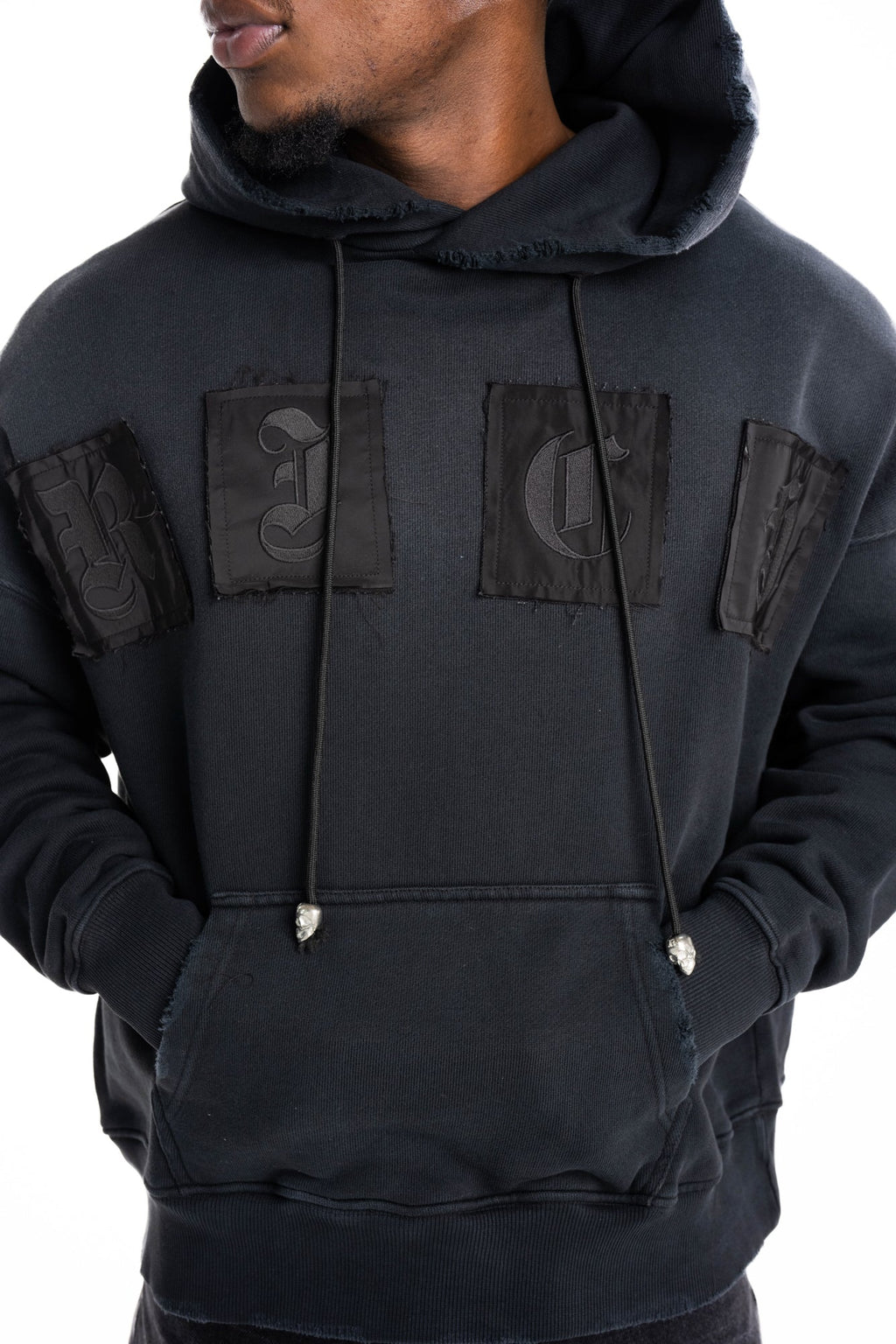 John Richmond Mens Sweatshirt Mogra (Over) | RMP26082FEM9-Black
