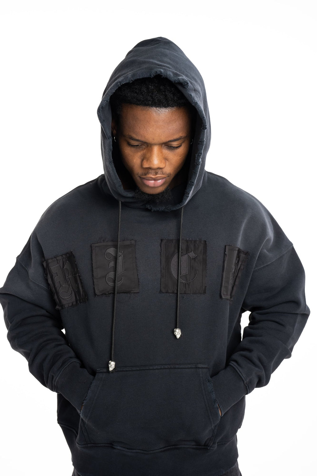 John Richmond Mens Sweatshirt Mogra (Over) | RMP26082FEM9-Black