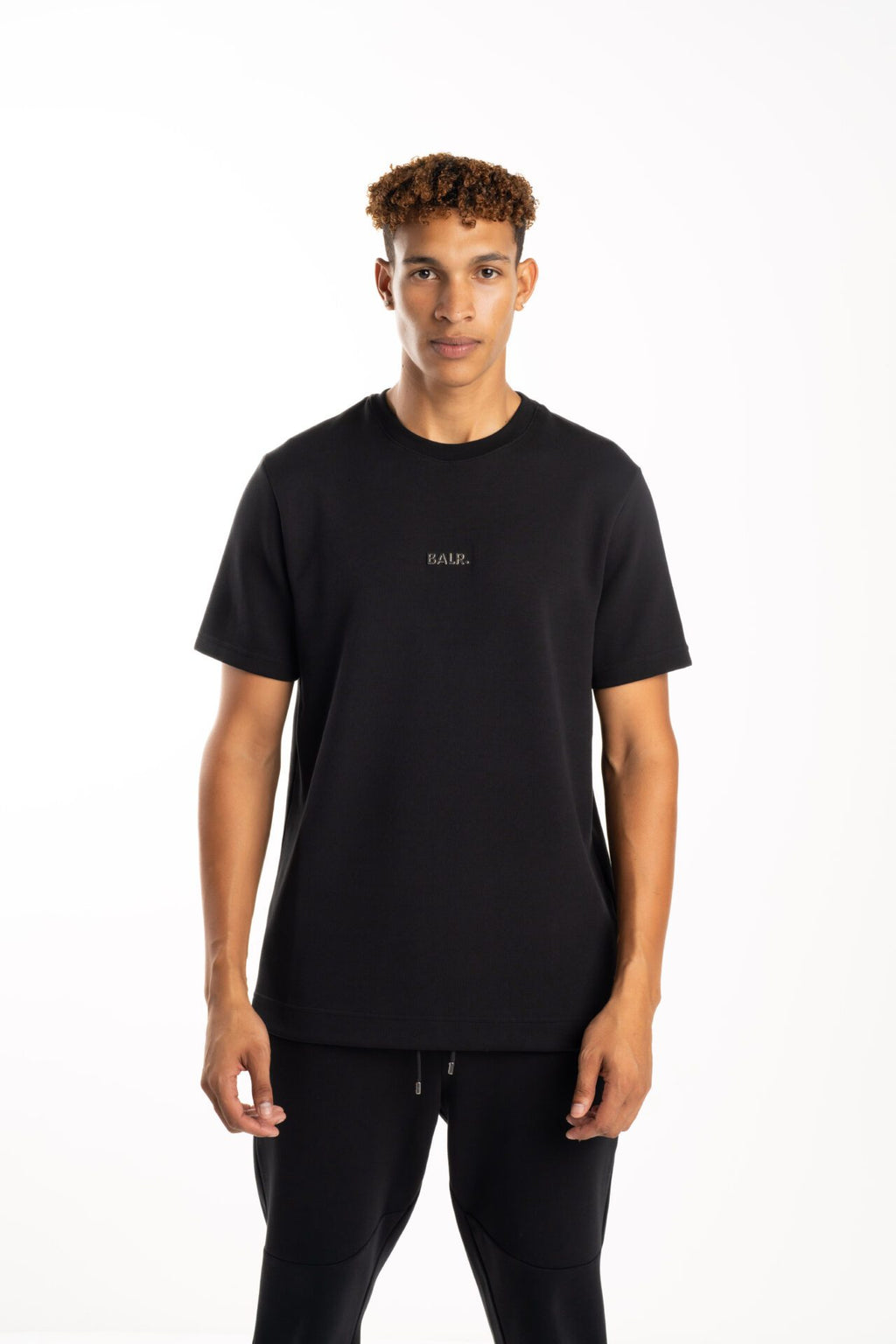 (Core) BALR Men's Q Series Regular Fit T Shirt | B1112.1224-Jet Black