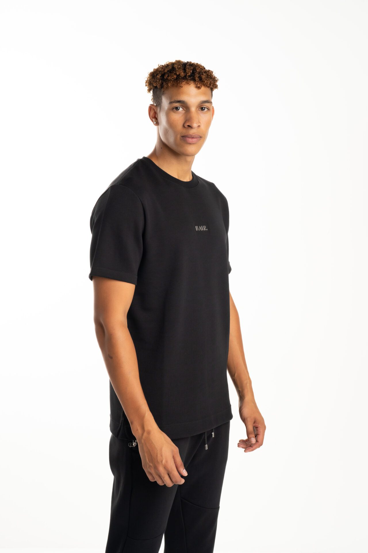 (Core) BALR Men's Q Series Regular Fit T Shirt | B1112.1224-Jet Black