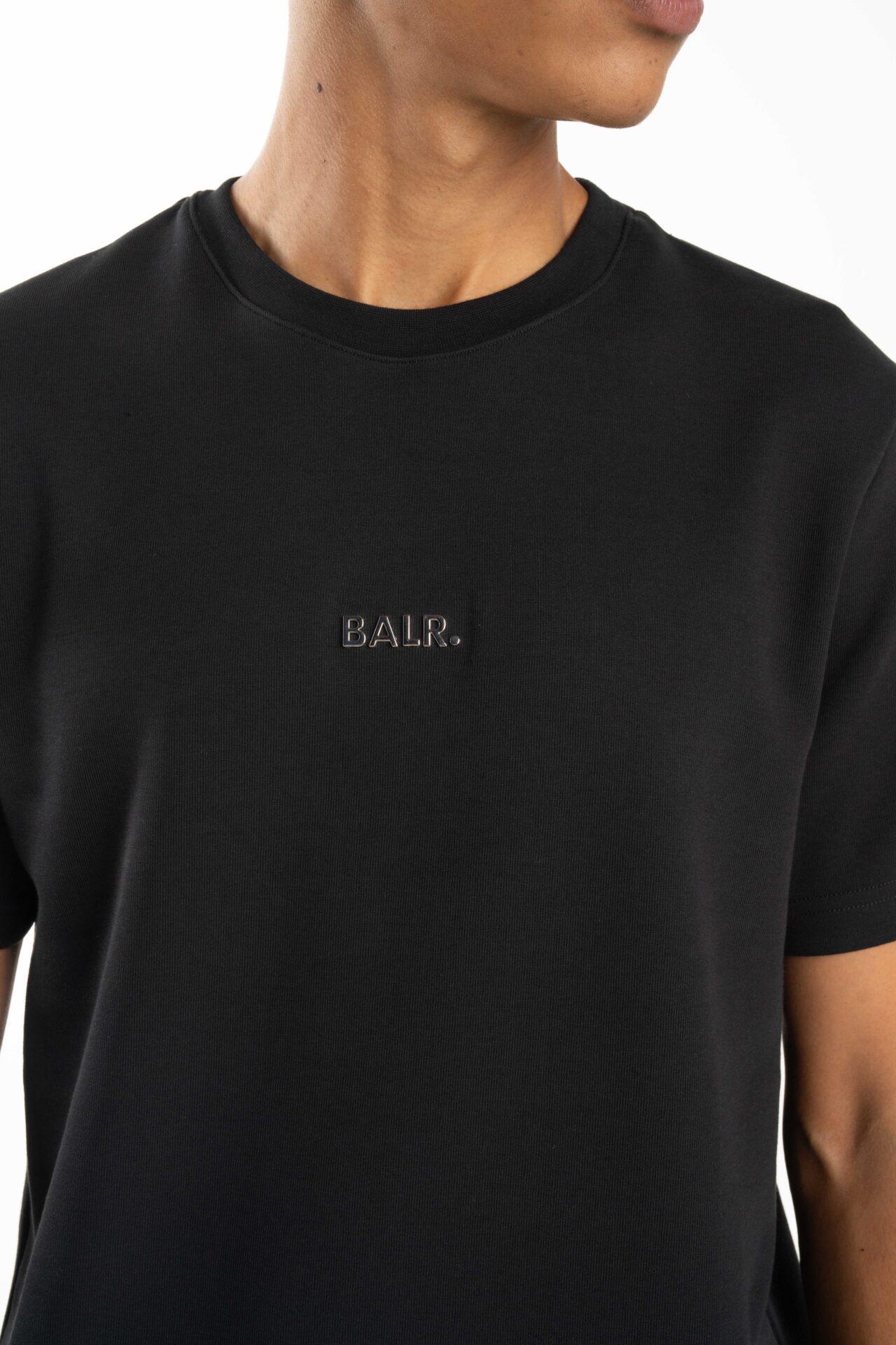 (Core) BALR Men's Q Series Regular Fit T Shirt | B1112.1224-Jet Black