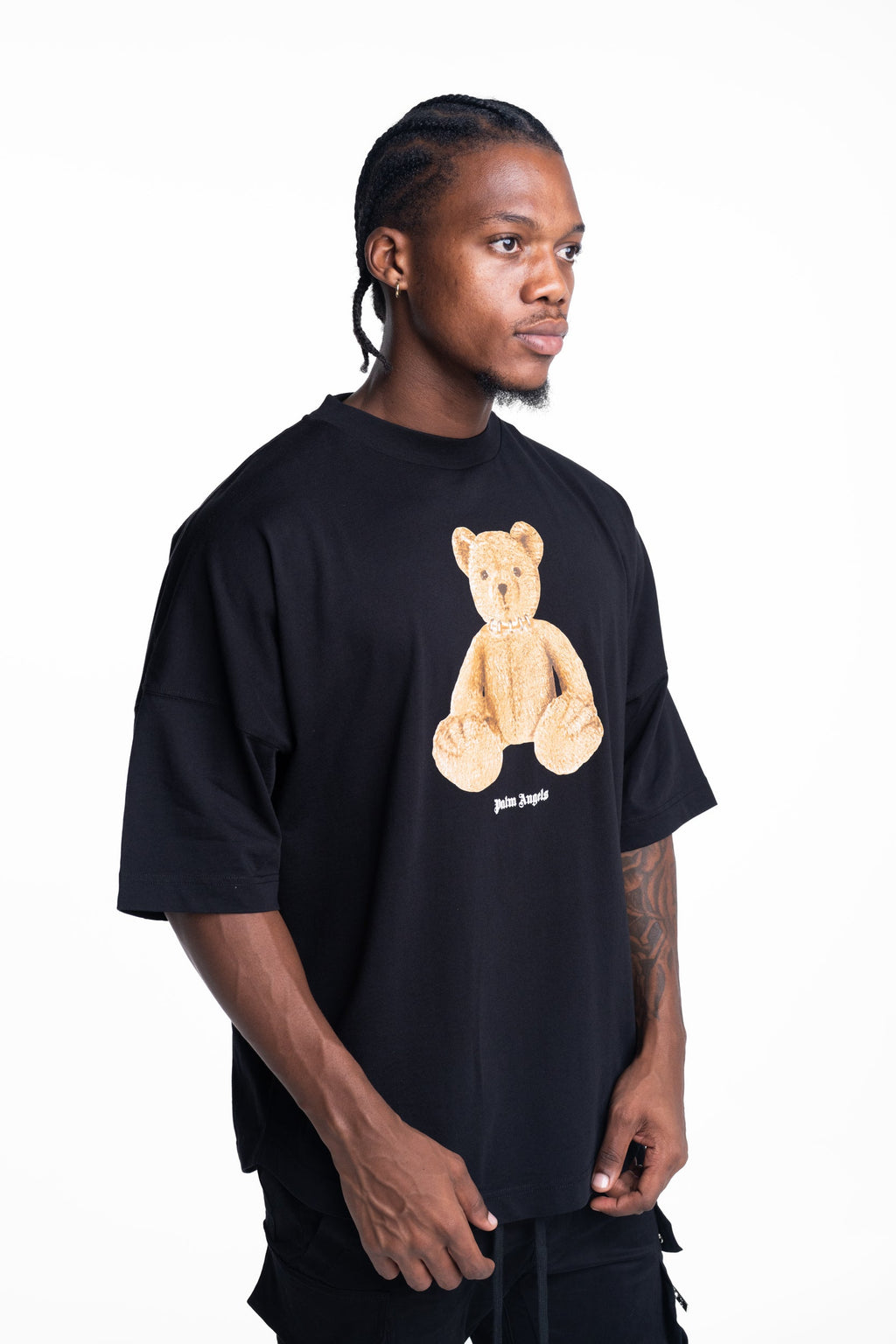 Palm Angels Men's Bear Over Tee | PMAA10BS26JER004-1060