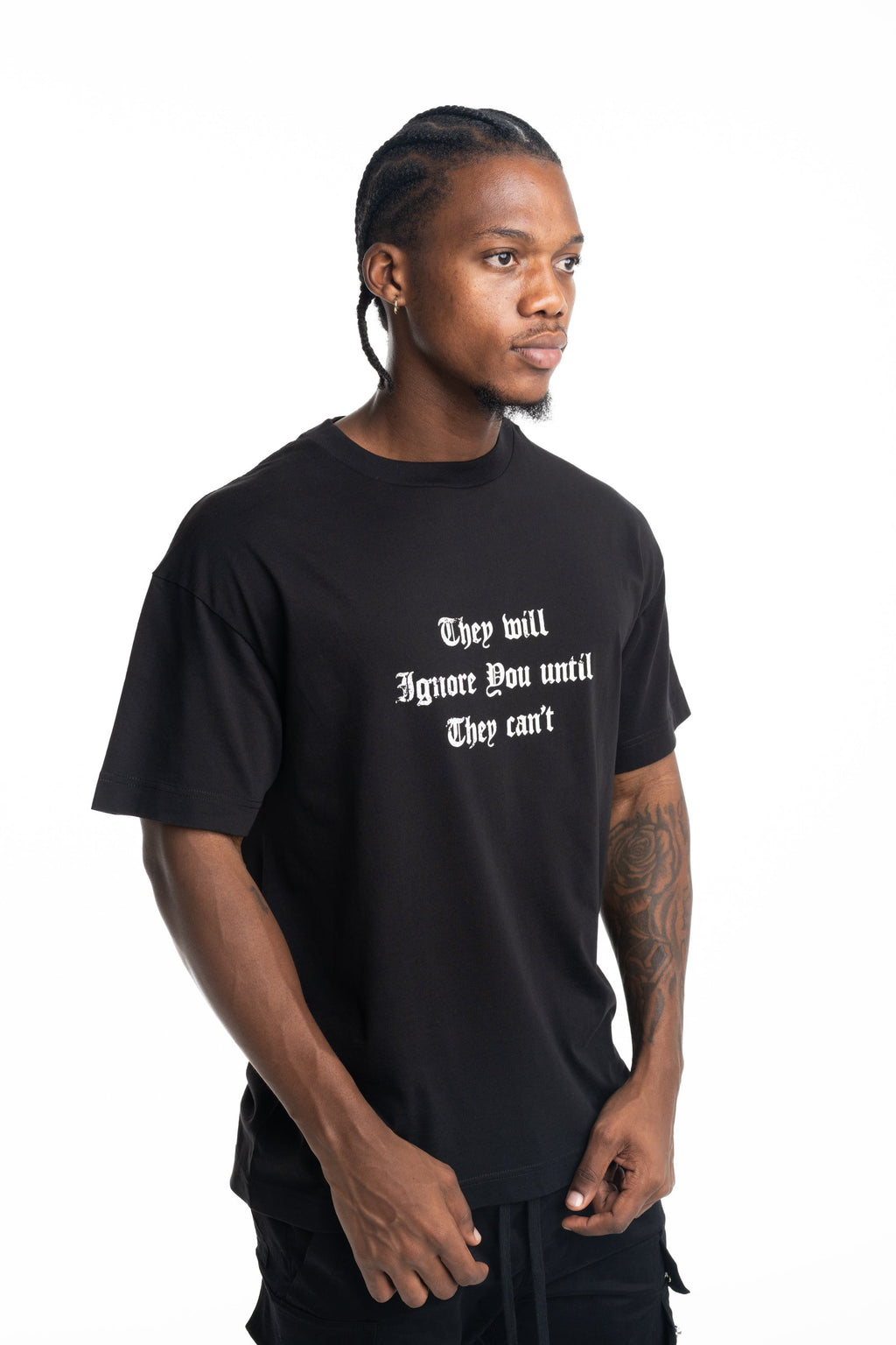 Palm Angels Men's Statement Regular Tee | PMAA109S26JER005-1003