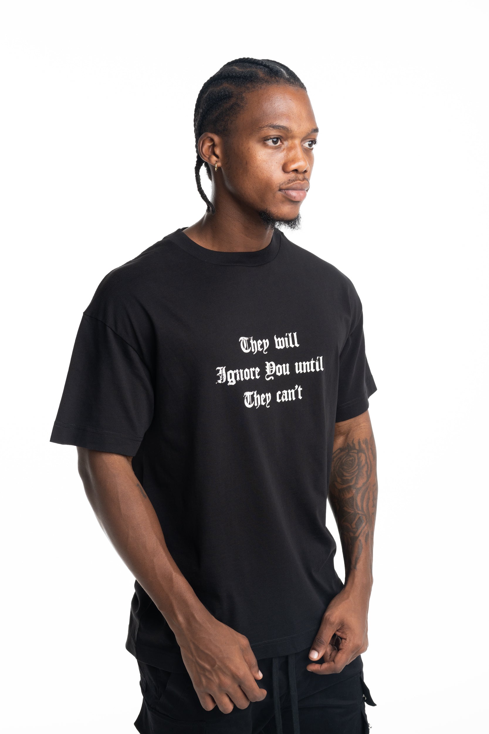 Palm Angels Men's Statement Regular Tee | PMAA109S26JER005-1003