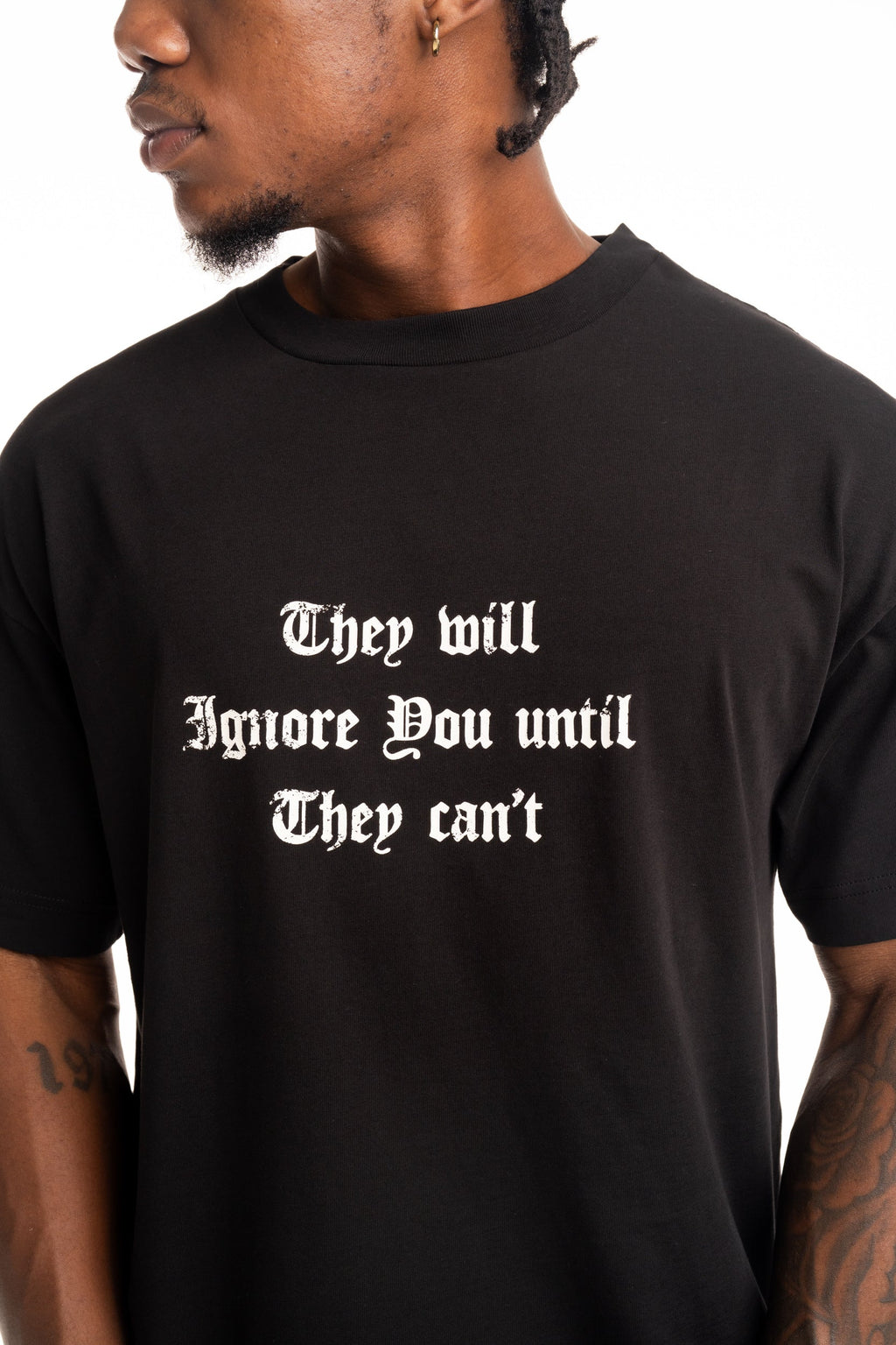 Palm Angels Men's Statement Regular Tee | PMAA109S26JER005-1003