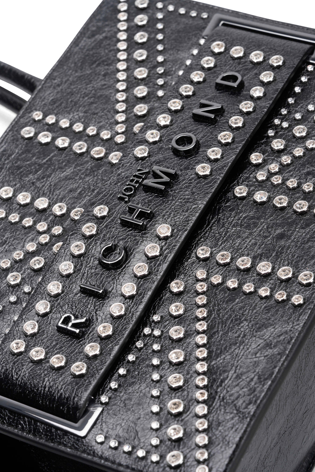 John Richmond Ladies Akod Tote Bag | RWP26143BOAPX-Black