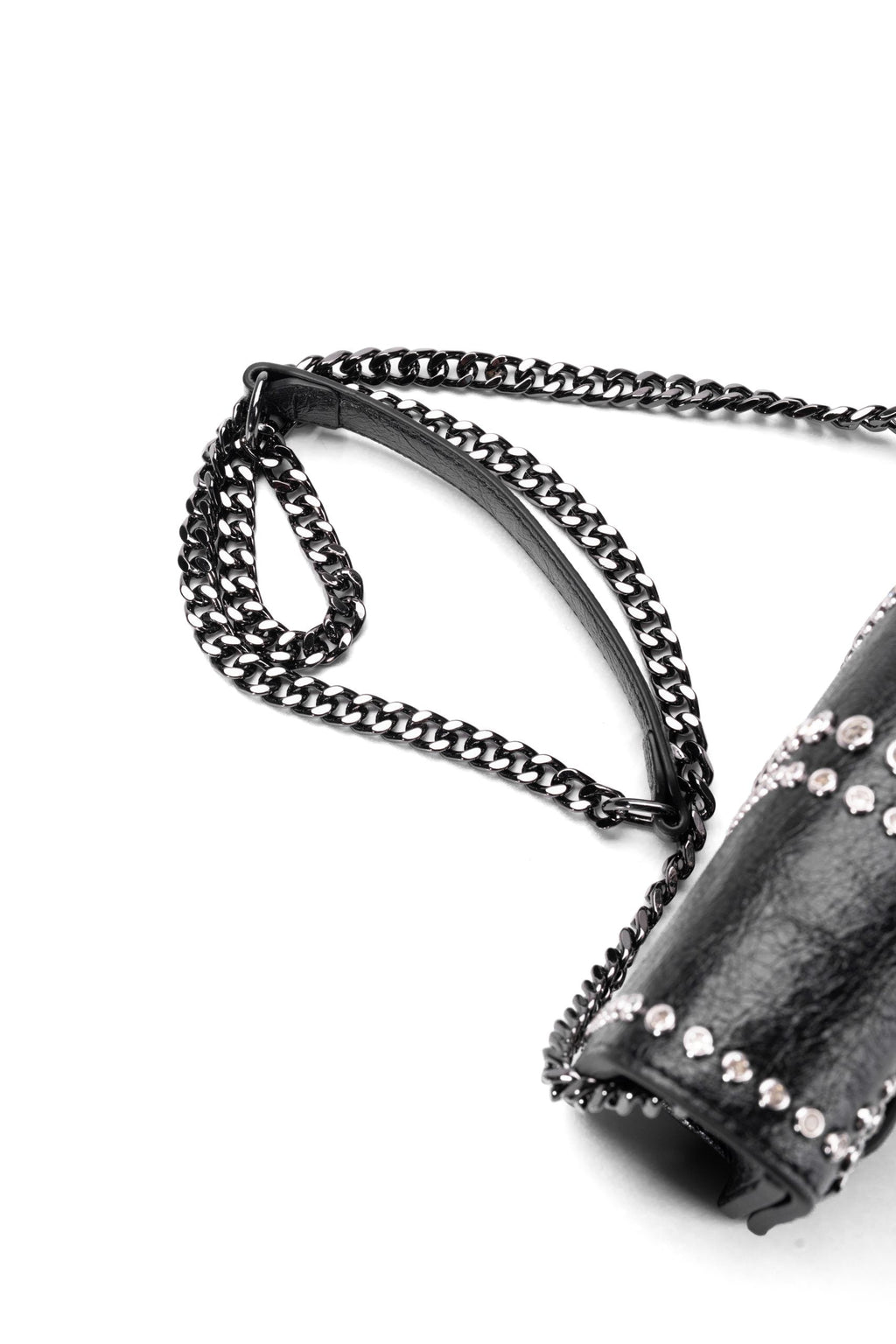 John Richmond Ladies Meghal Shoulder Bag | RWP26148BOAPX-Black