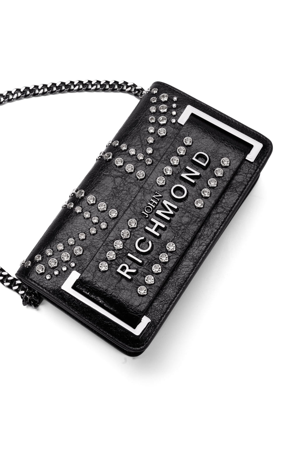 John Richmond Ladies Meghal Shoulder Bag | RWP26148BOAPX-Black