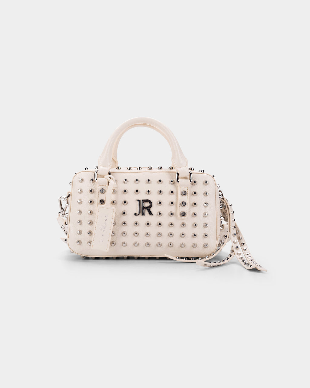 John Richmond Ladies Kotawa Trunk Bag | RWP26210BOAPX-White