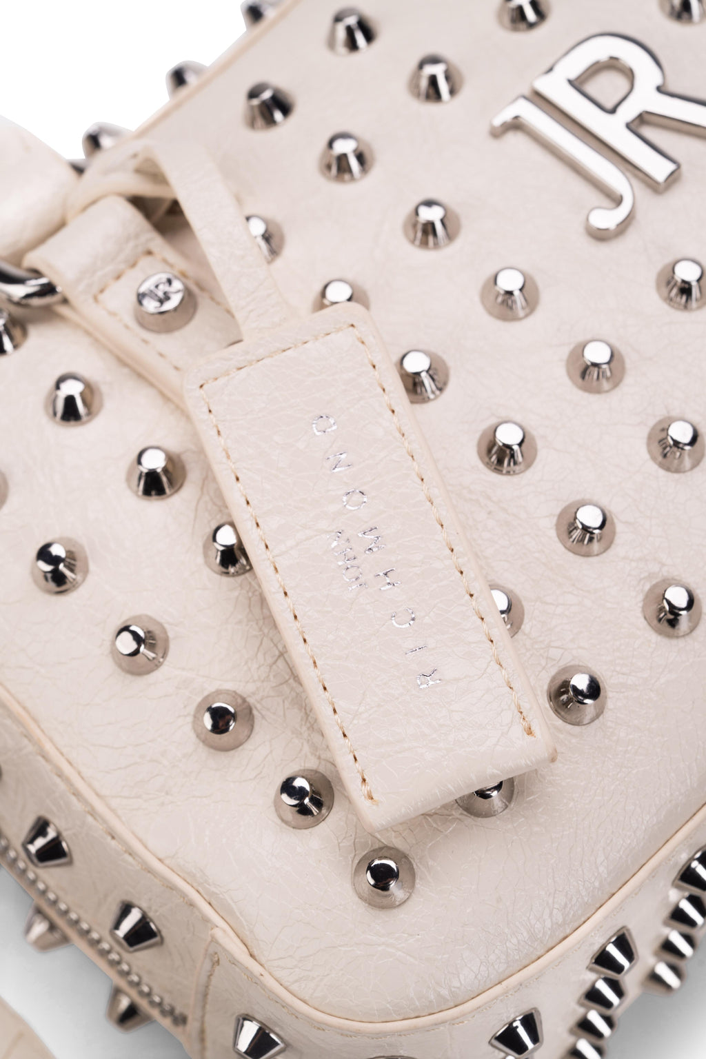 John Richmond Ladies Kotawa Trunk Bag | RWP26210BOAPX-White