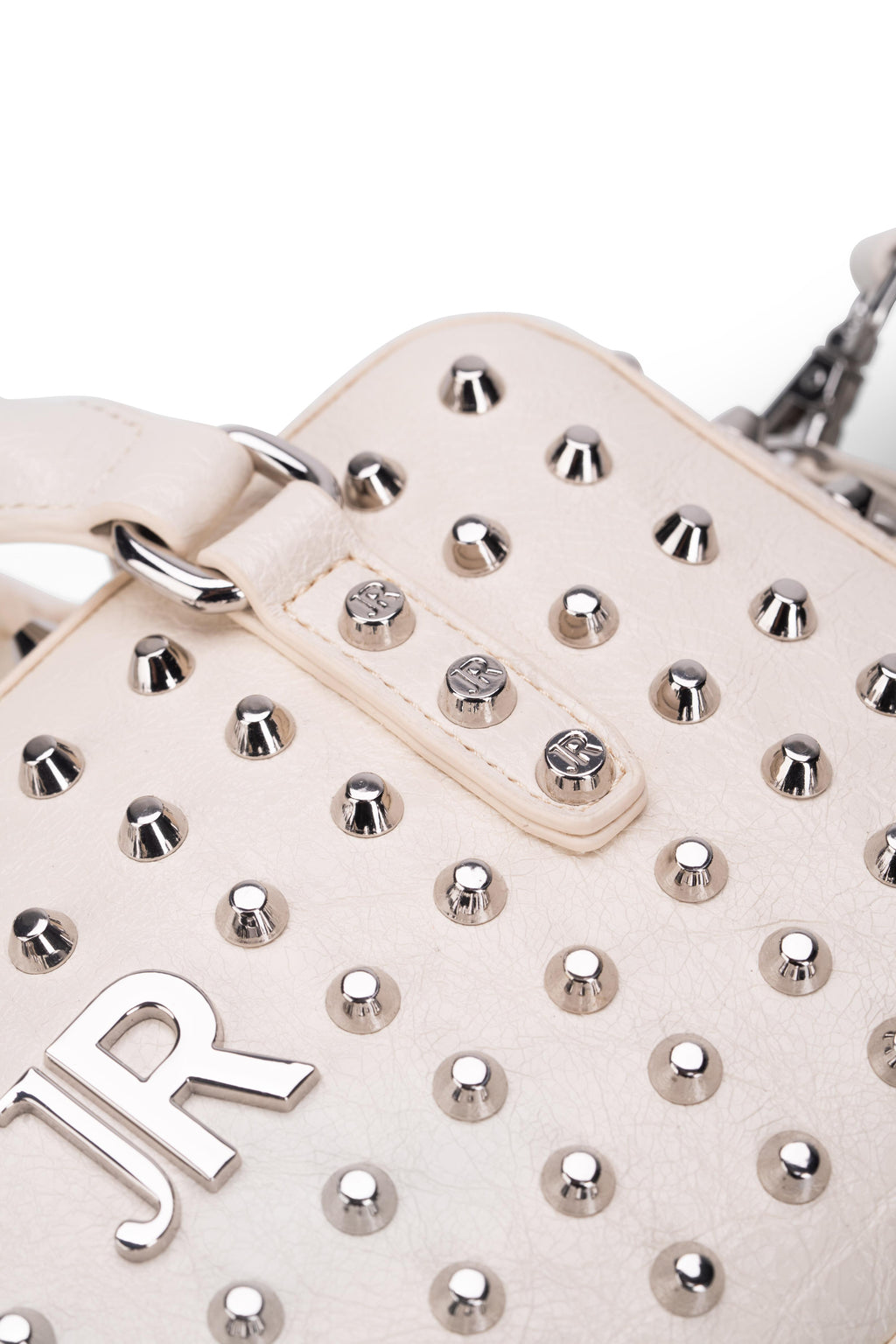 John Richmond Ladies Kotawa Trunk Bag | RWP26210BOAPX-White