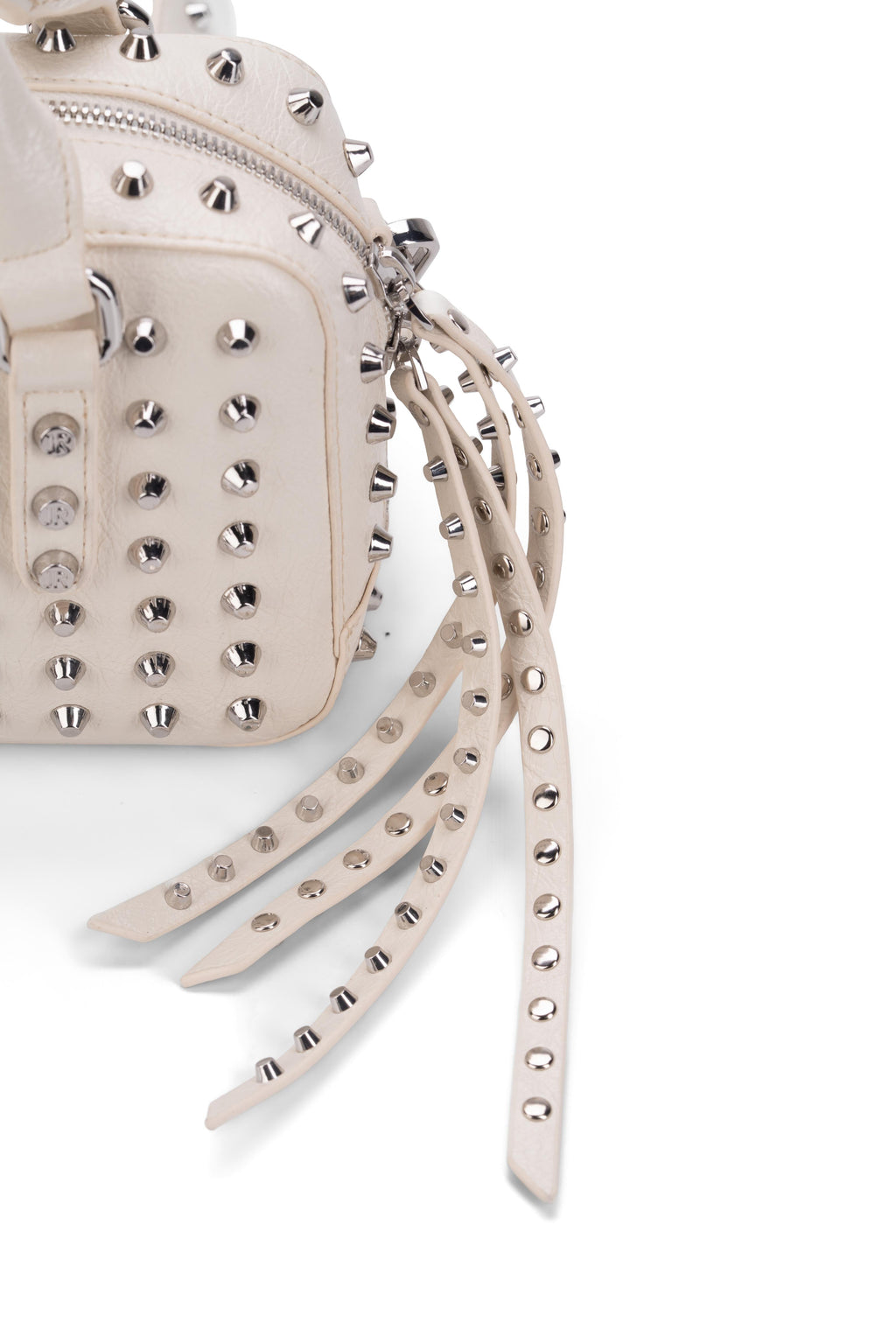 John Richmond Ladies Kotawa Trunk Bag | RWP26210BOAPX-White