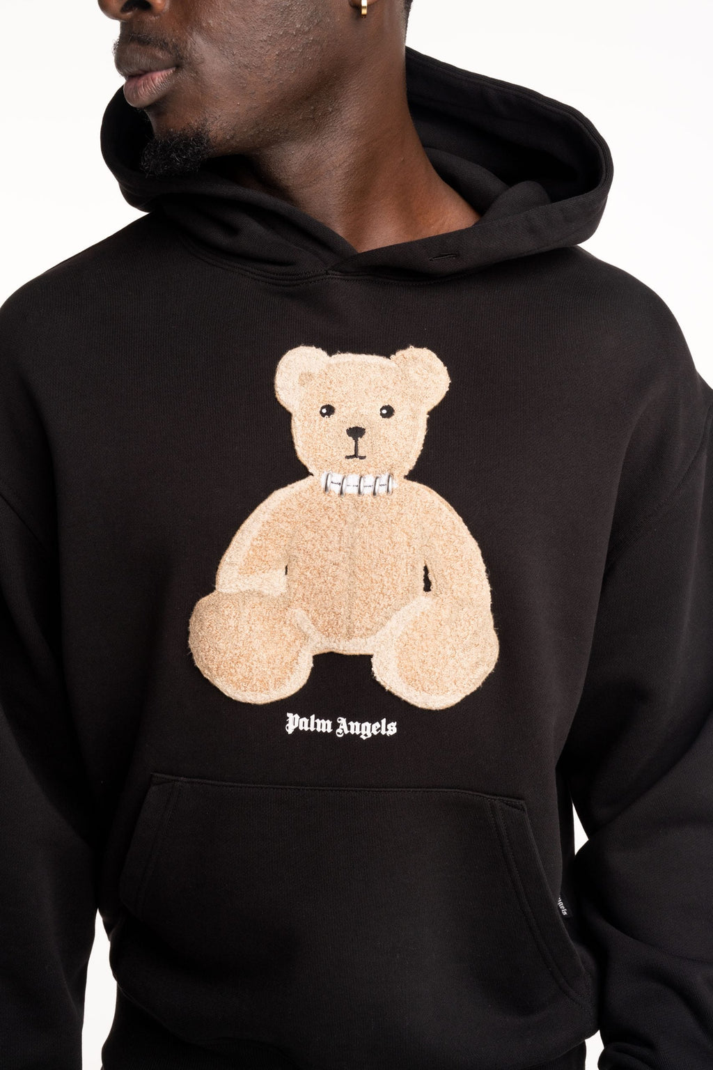 Palm Angels Men's Bear Regular Hoodie | PMBB17DS26FLE00C-1060
