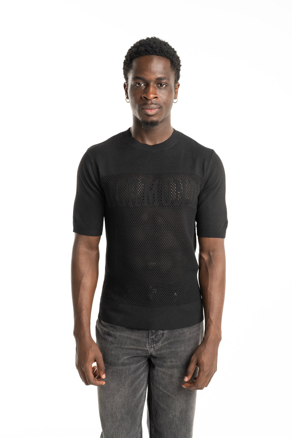 John Richmond Men's Shana Sweater | UMP26233MAGD-Black
