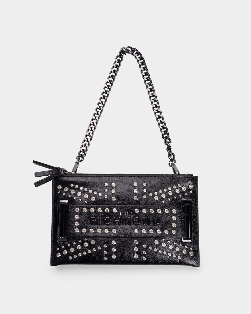John Richmond Ladies Haga Shoulder Bag | RWP26149BOAPX-Black