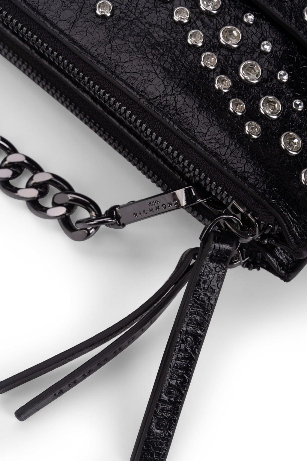 John Richmond Ladies Haga Shoulder Bag | RWP26149BOAPX-Black
