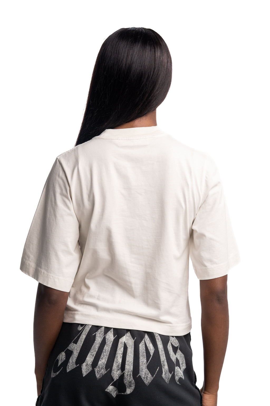 Palm Angels Ladies Bear Boxy Tee | PWAA079S26JER006-0360