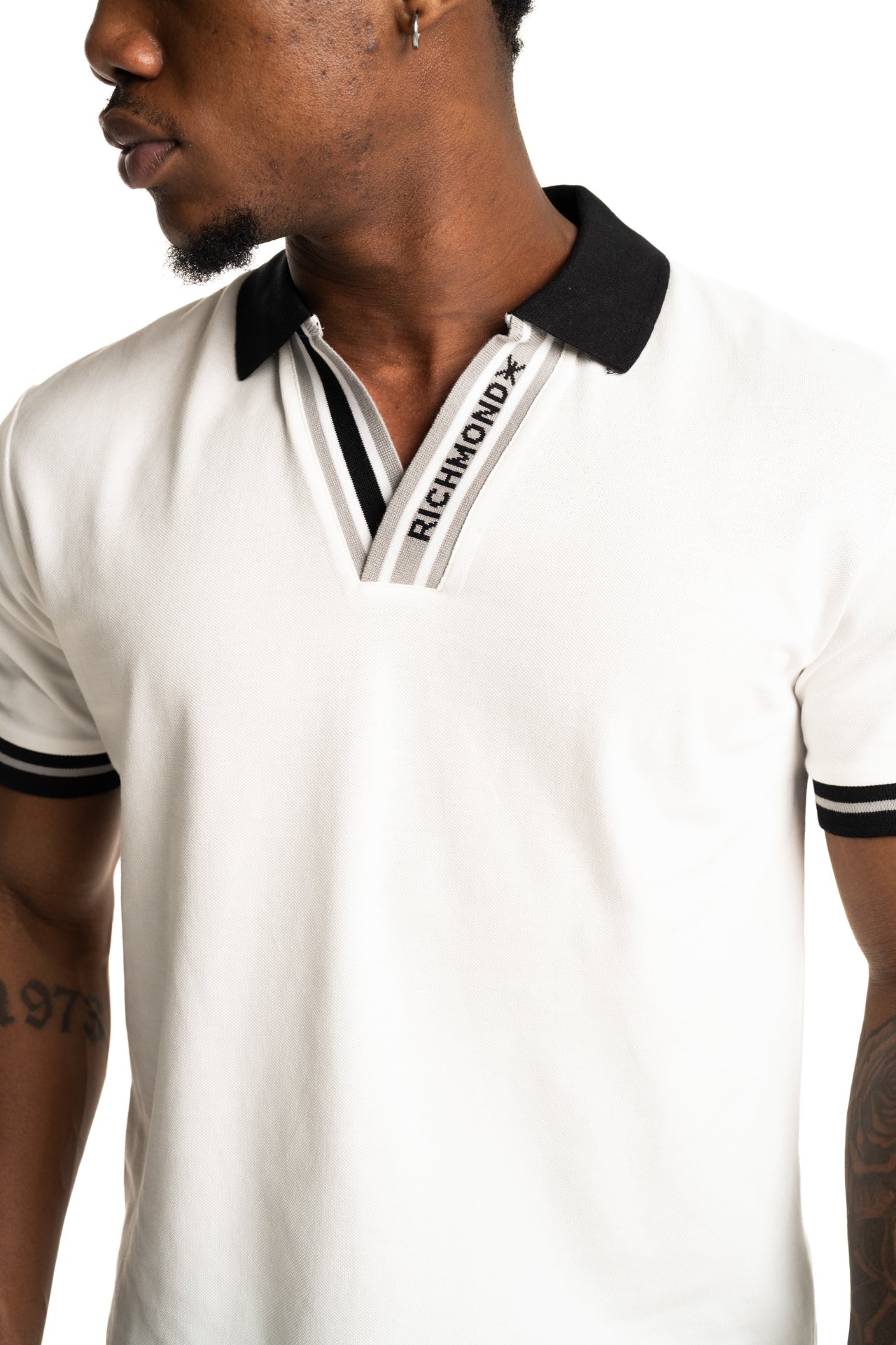 John Richmond Men's Moyim Polo | UMP26013POGKF-Off White