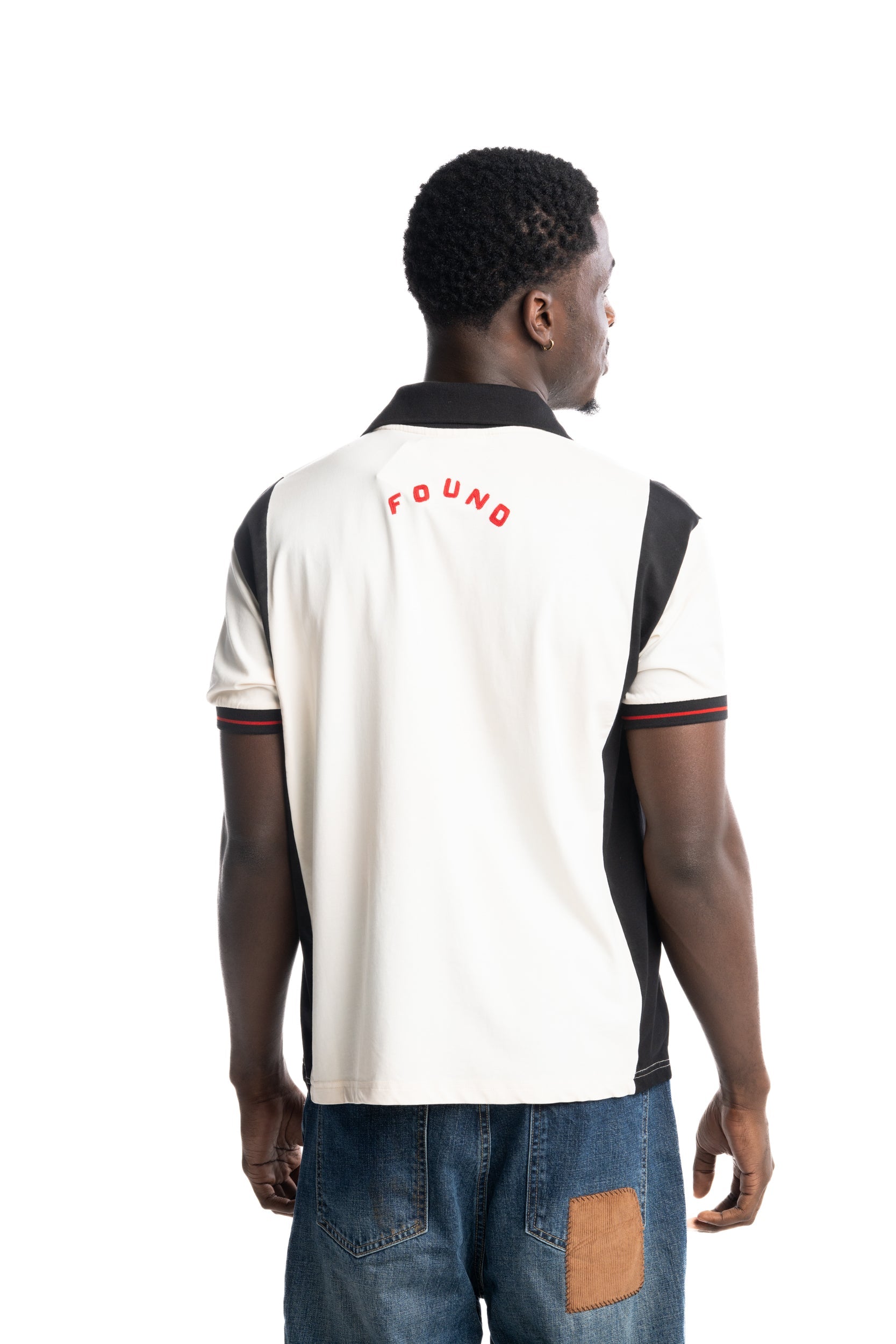 Found Men's Union Soccer Jersey Vintage Cream | FOSS26TT05012-6358