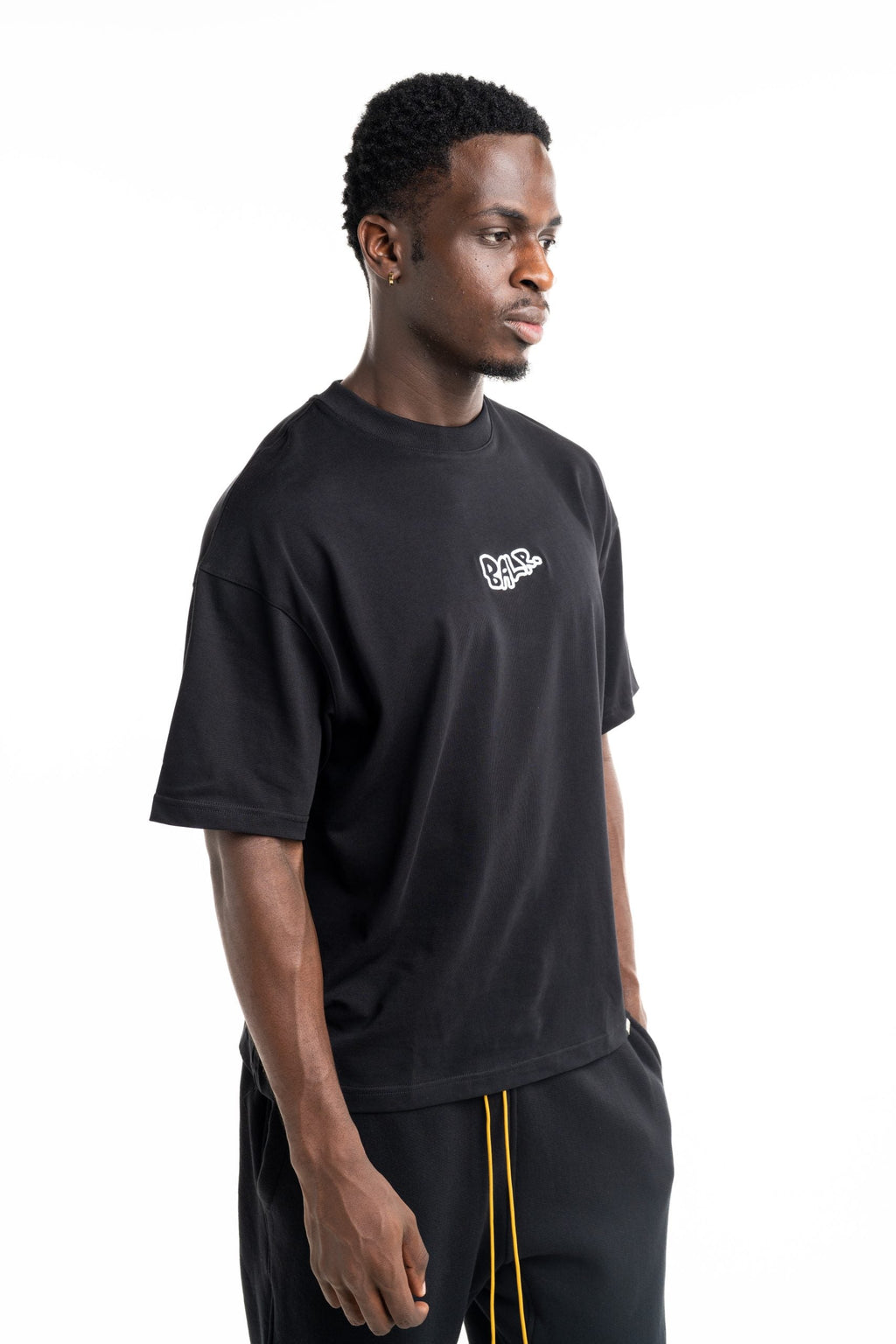 BALR Men's BALR X Hydraulics Game Of The God T Shirt | B1112.1397-Jet Black