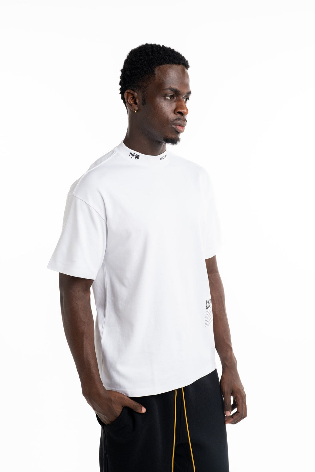Hydraulics Men's Not For Small Boys V4 Oversized Fit T Shirt White |