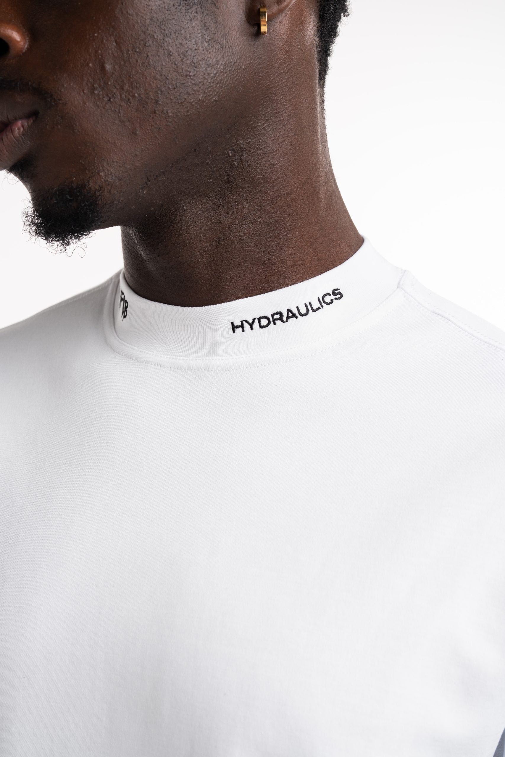 Hydraulics Men's Not For Small Boys V4 Oversized Fit T Shirt White |