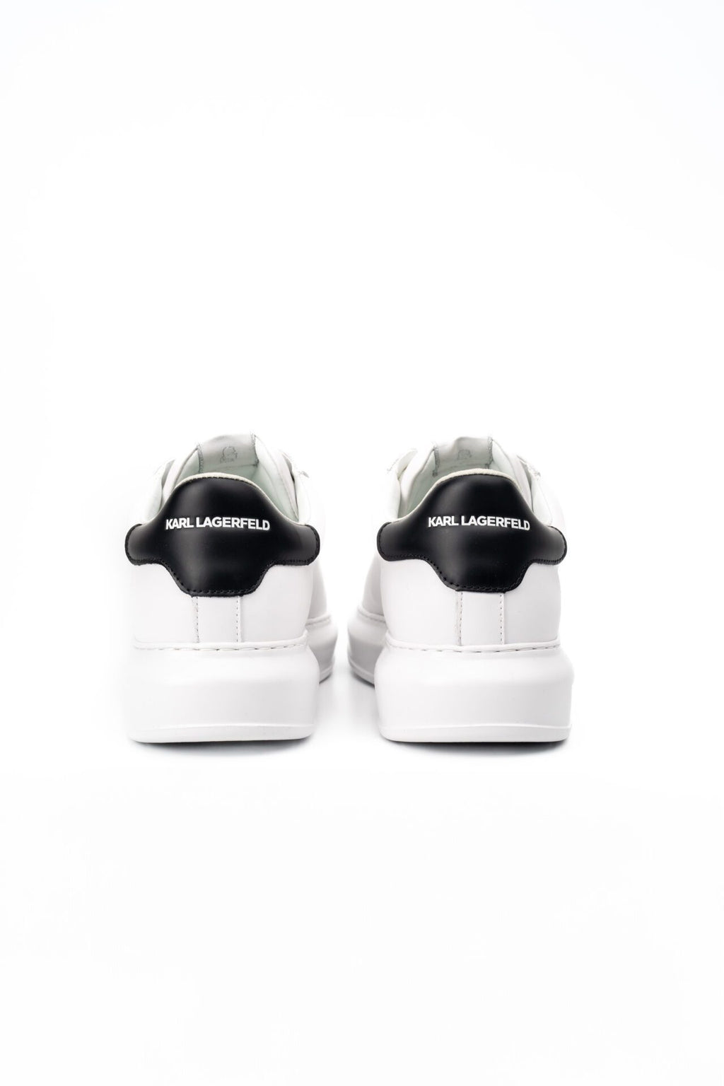 (Core) Karl Lagerfeld Men's Kapri NFT Lo Lace Sneaker White Lthr KL52530N 011