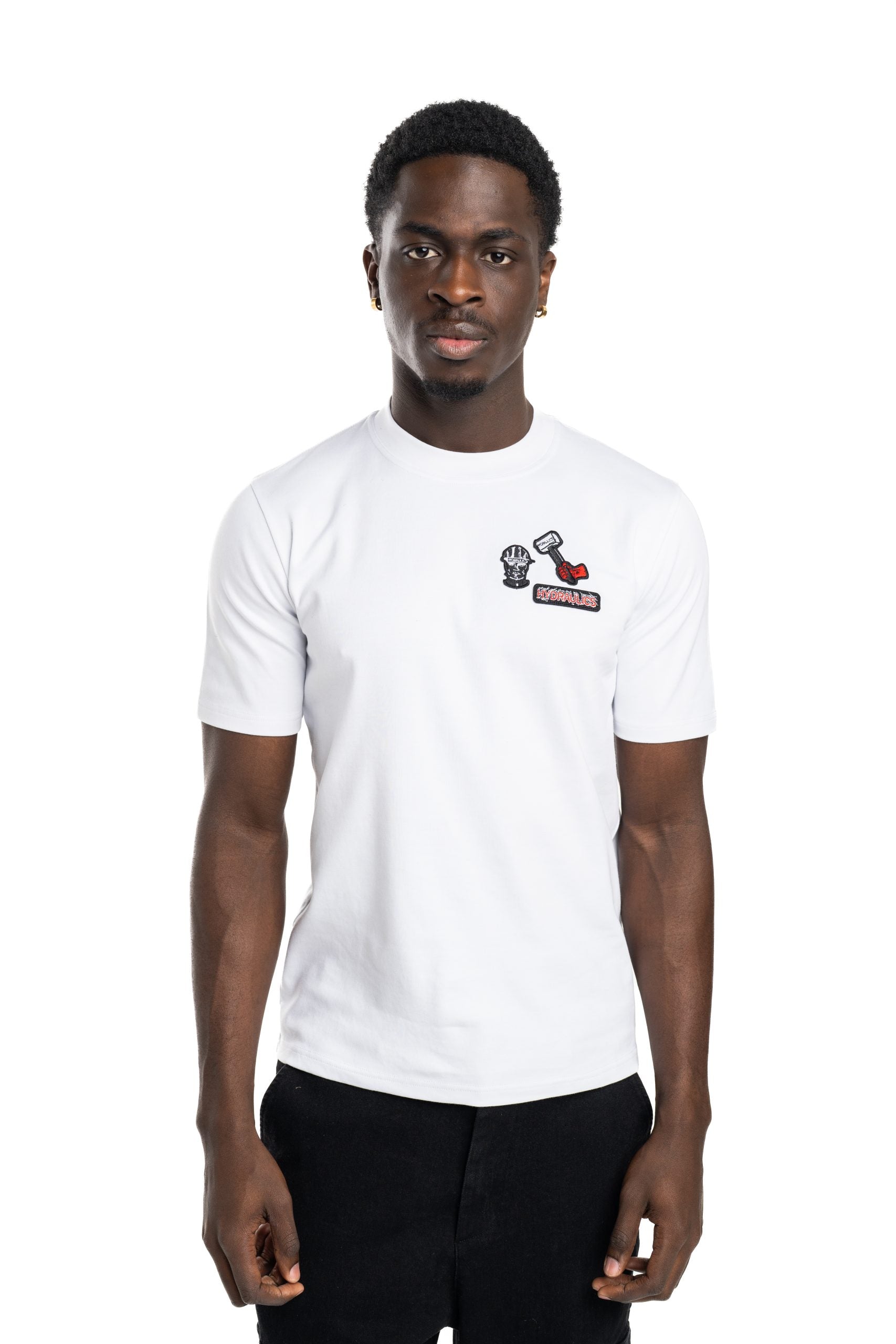 Hydraulics The Creators Badges Regular Fit T-Shirt White