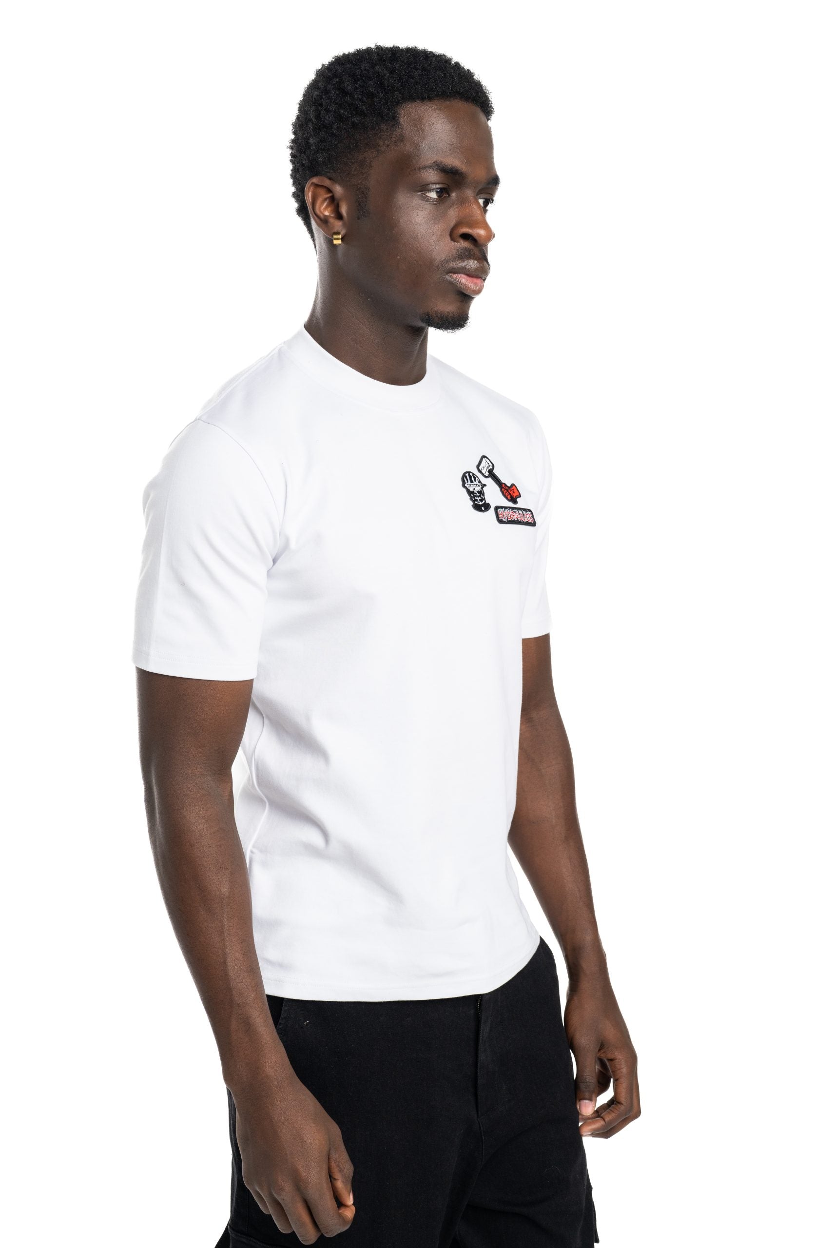 Hydraulics The Creators Badges Regular Fit T-Shirt White