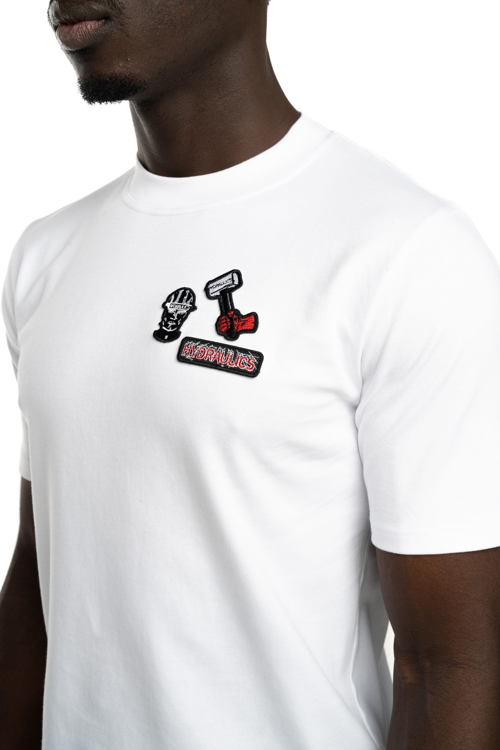 Hydraulics The Creators Badges Regular Fit T-Shirt White