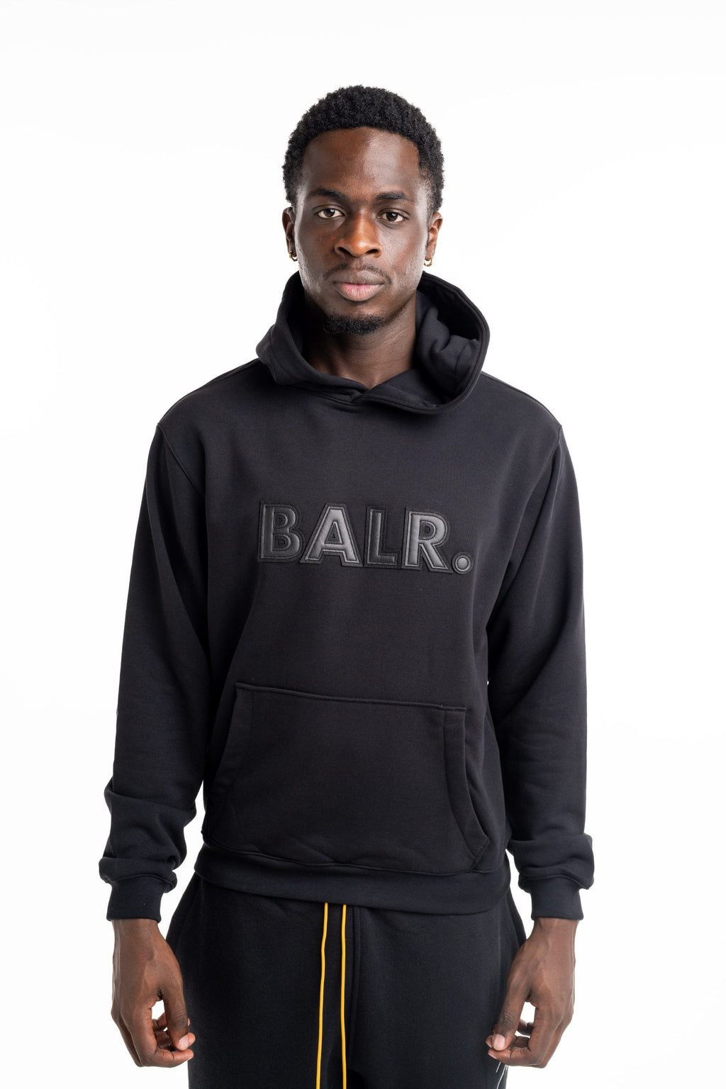 BALR Men's DNA Hoodie | B1261.1161-Jet Black