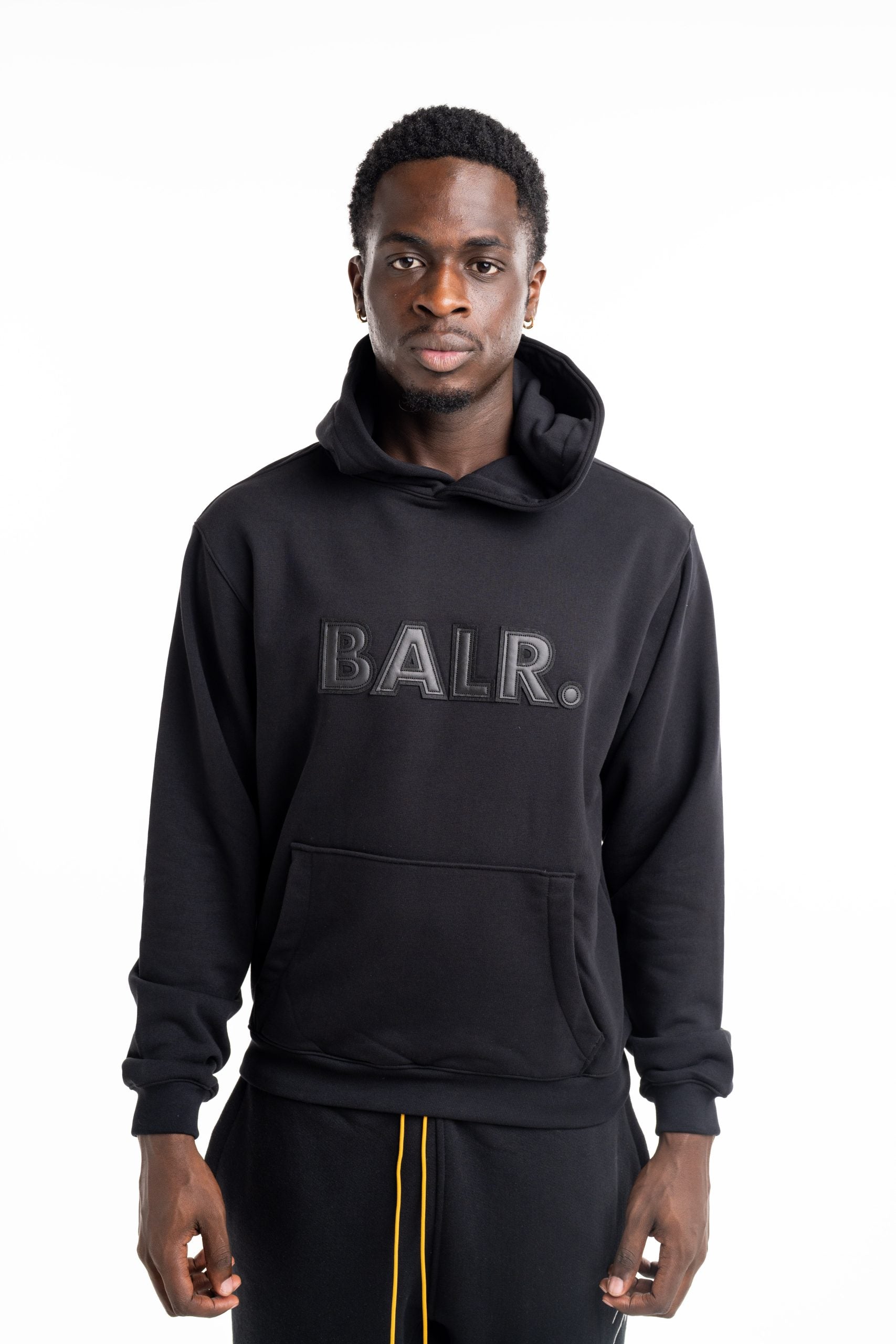 BALR Men's DNA Hoodie | B1261.1161-Jet Black
