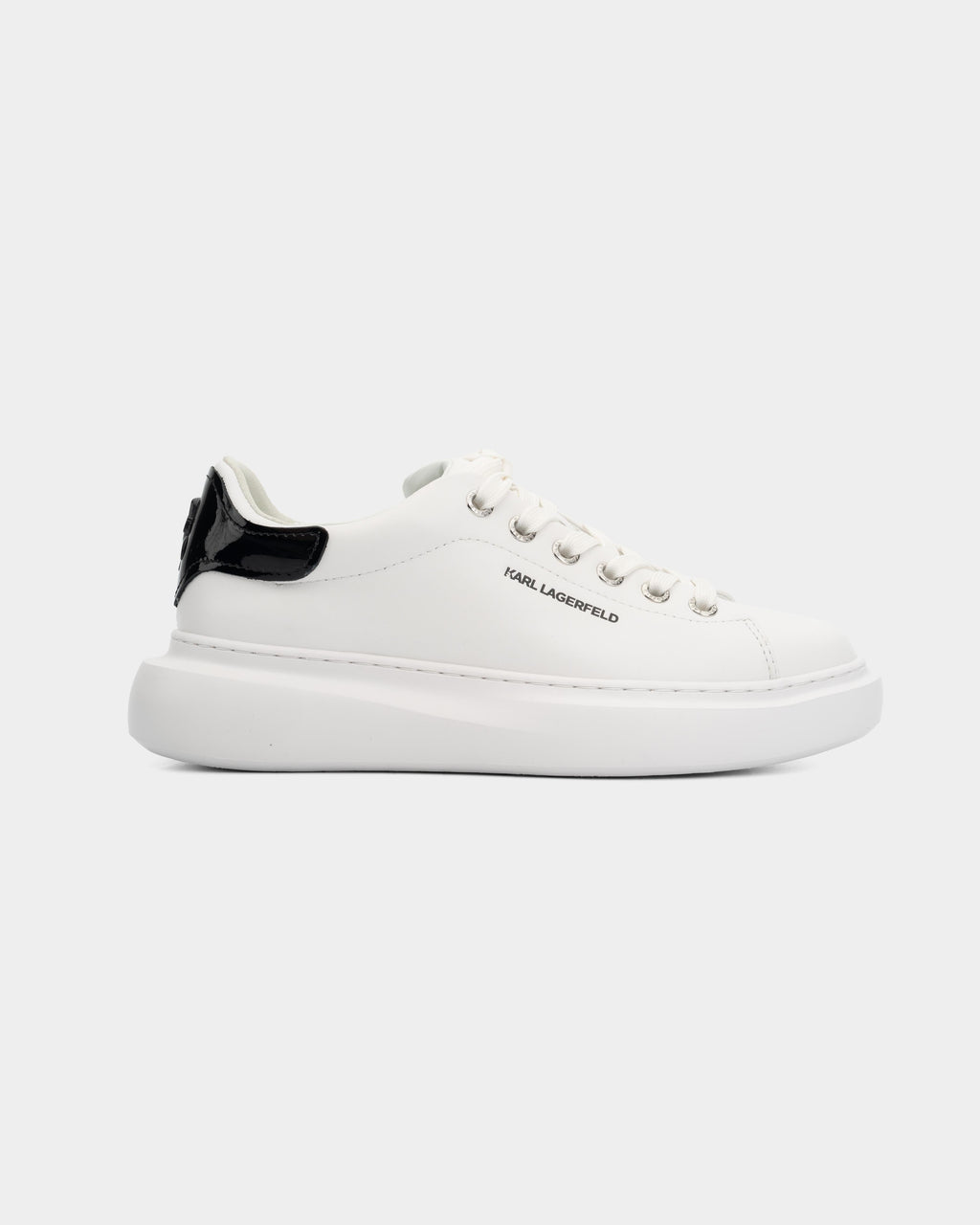 (Core) Karl Lagerfeld Women's Kore NFT Relief White Lthr | KL66525-011
